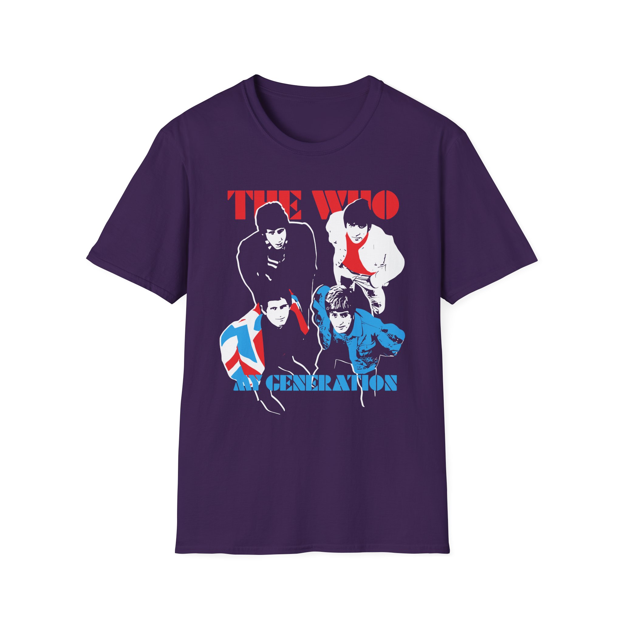 TW My Generation Album Cover Unisex Softstyle T-Shirt