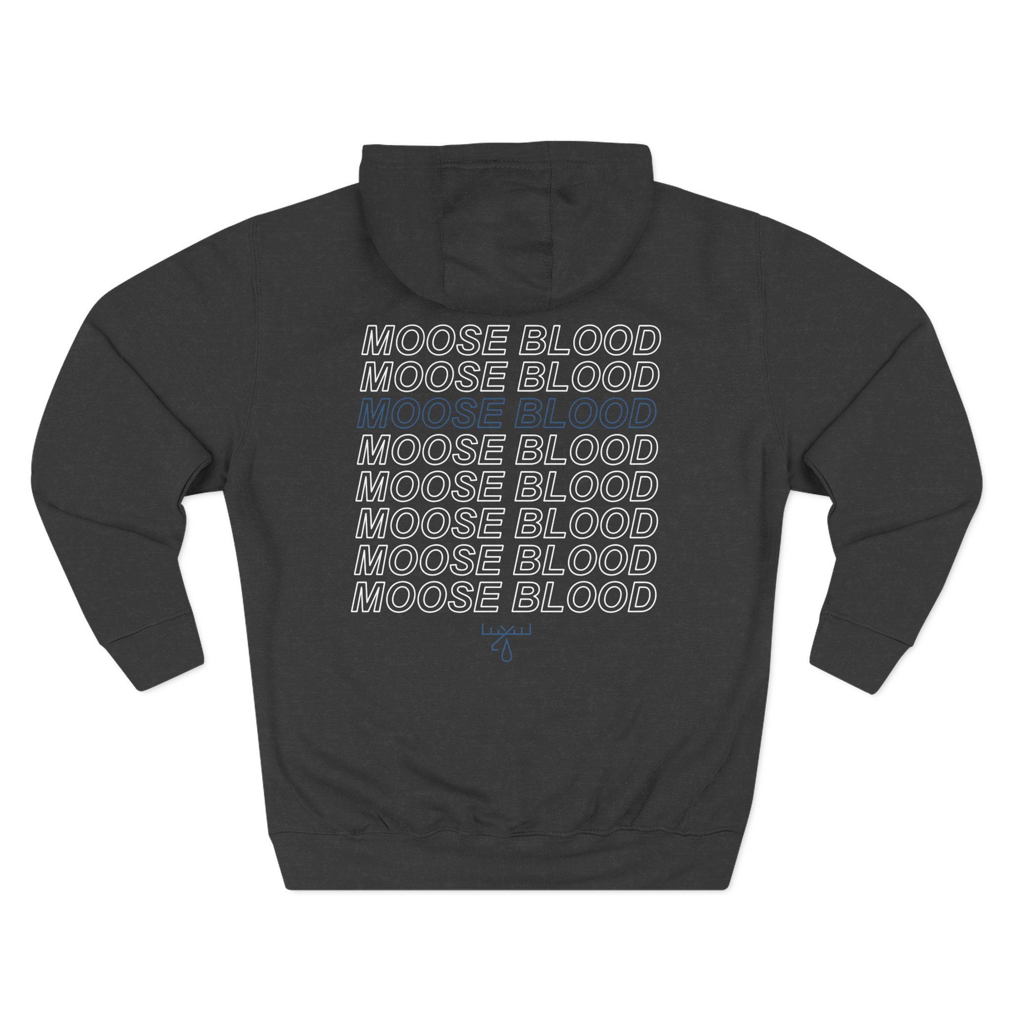 Moose Blood Repeater Three-Panel Fleece Hoodie