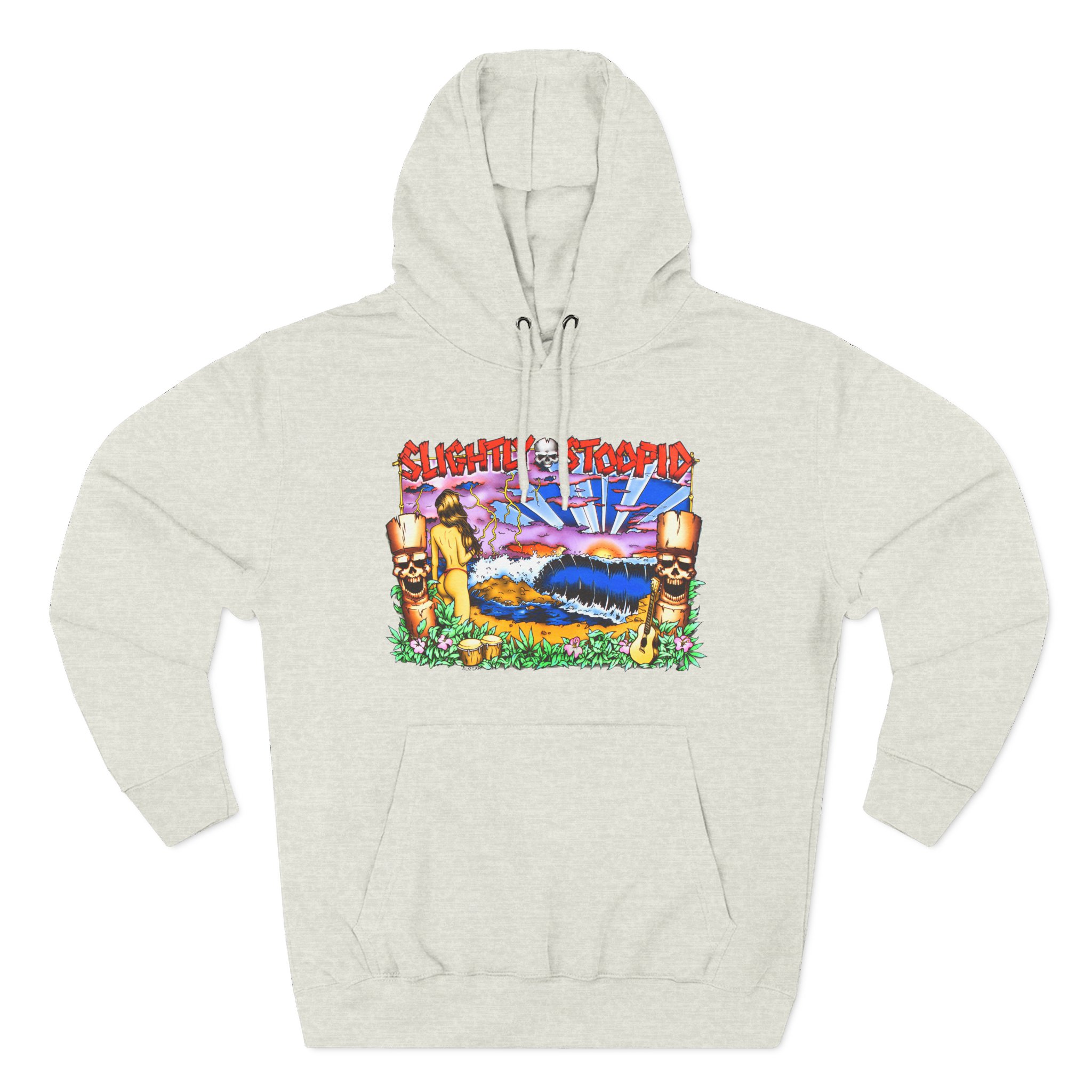 Slightly Stoopid Tiki Three-Panel Fleece Hoodie