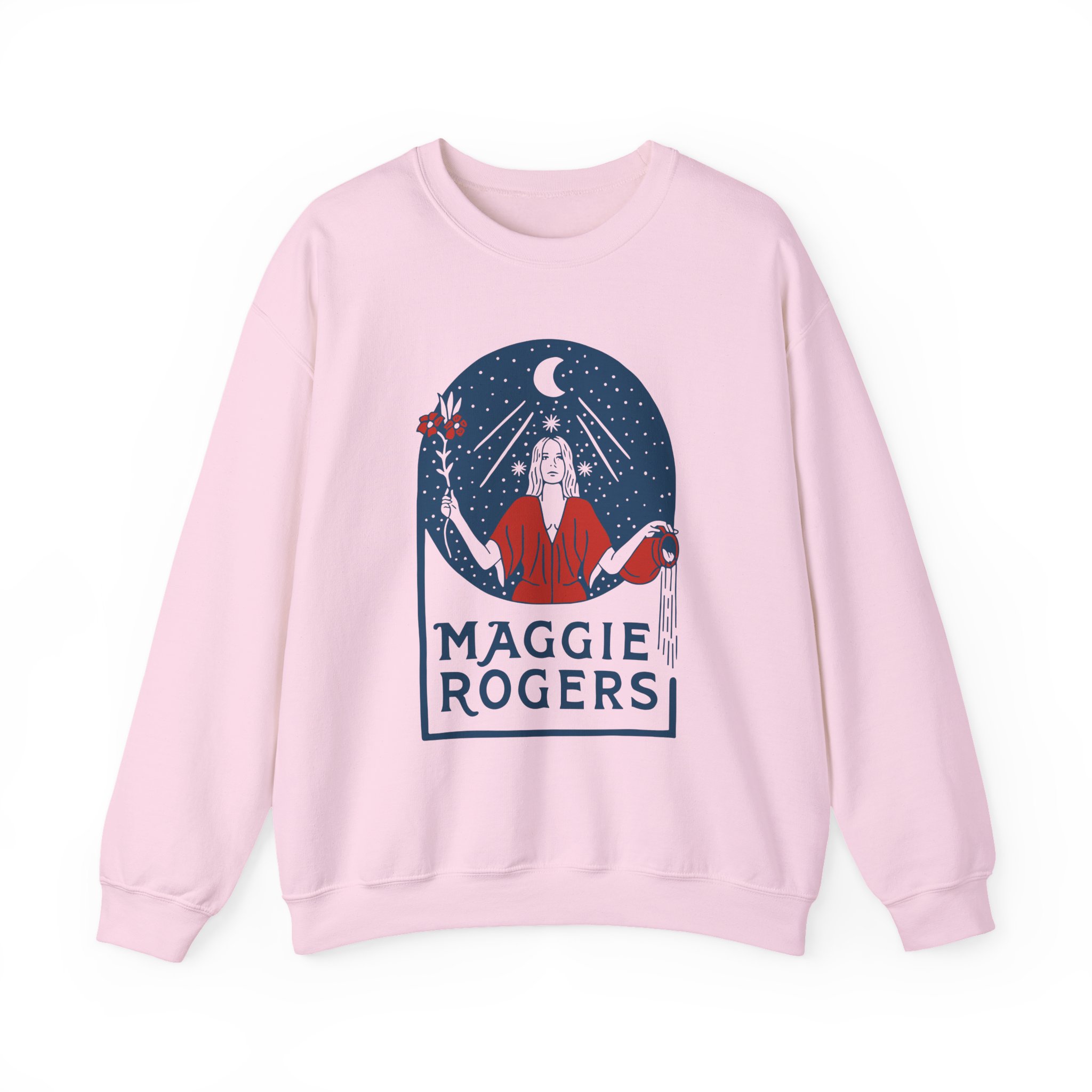 Maggie Rogers Heard It in a Past Life Magi Unisex Heavy Blendâ„¢ Crewneck Sweatshirt