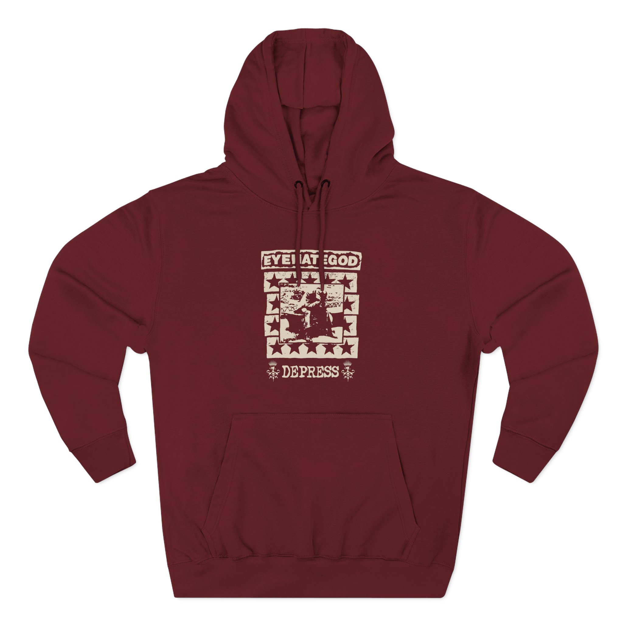Eyehategod Depress Three-Panel Fleece Hoodie