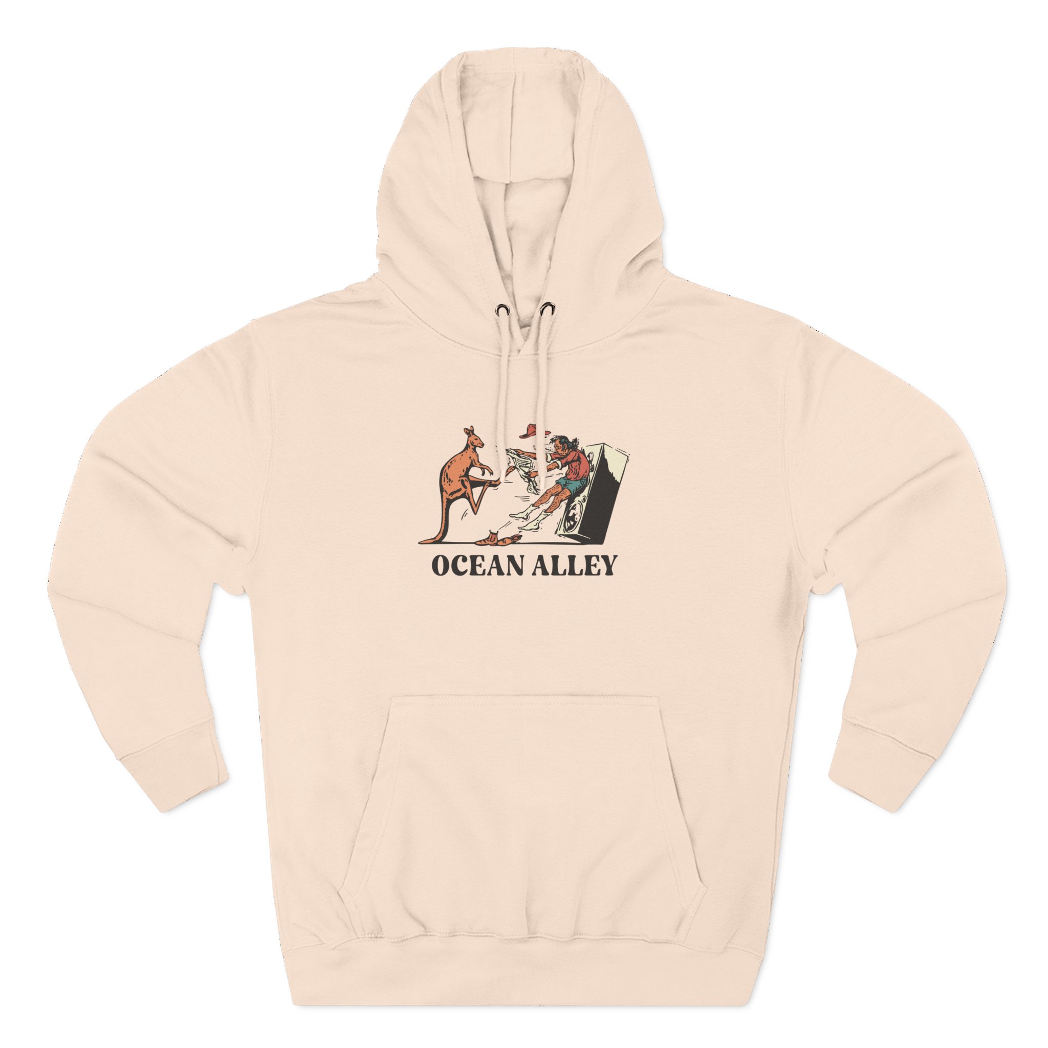 Ocean Alley Kanga Kick Three-Panel Fleece Hoodie