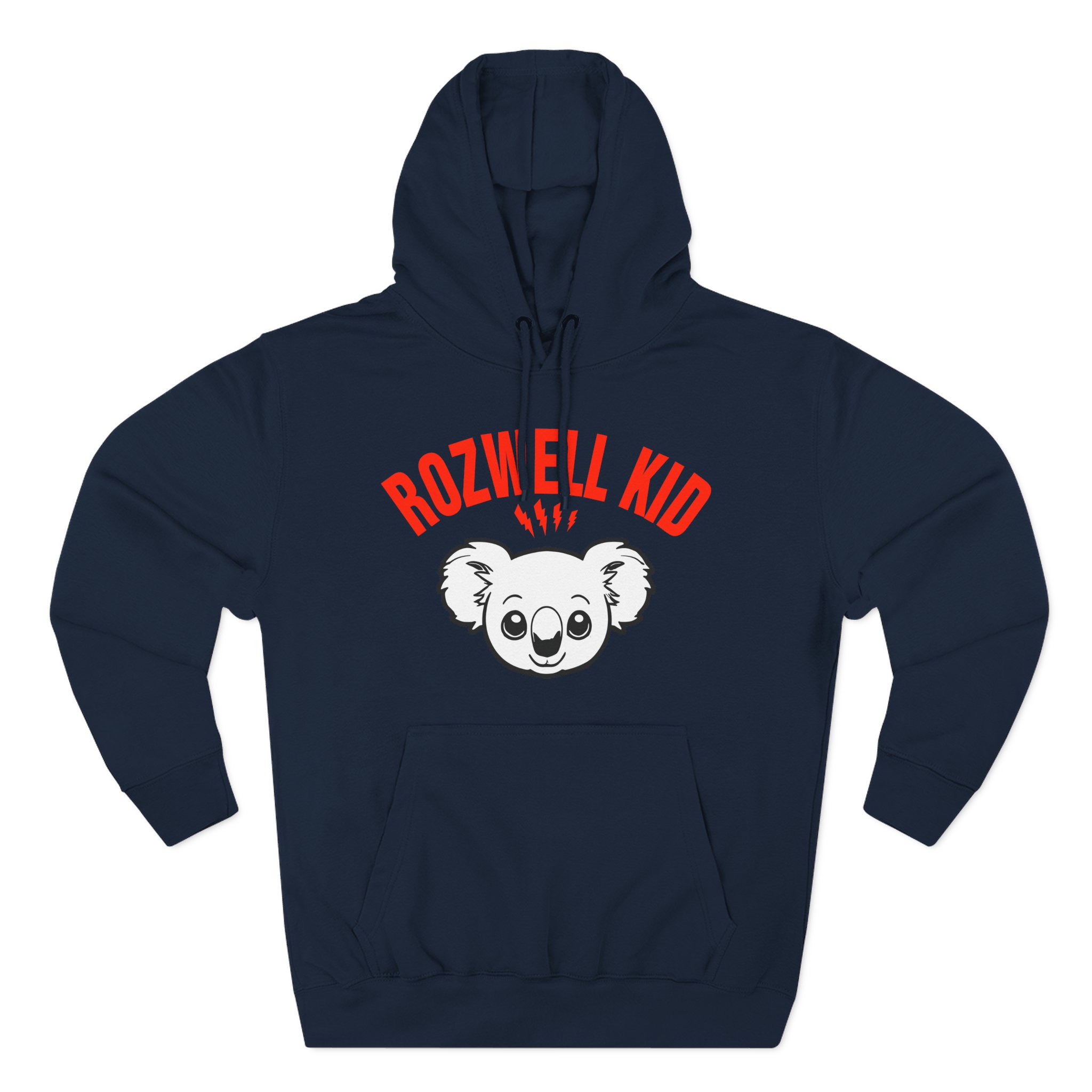 Rozwell Kid Koala Three-Panel Fleece Hoodie