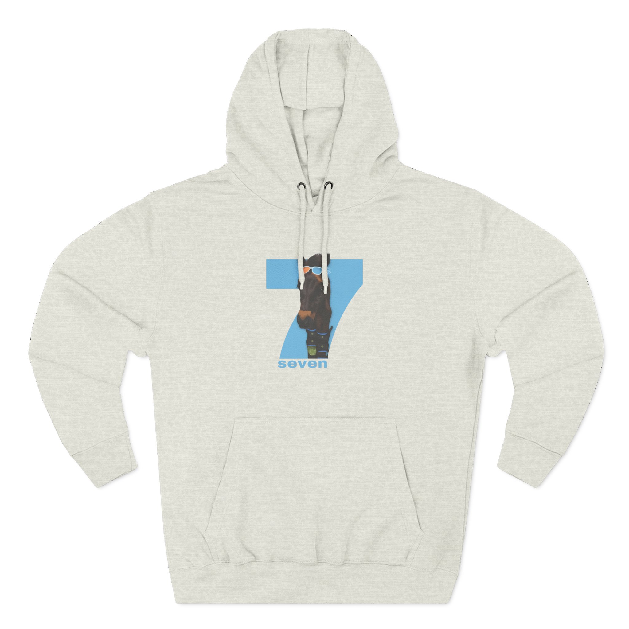 Katie Van Slyke Shady Seven Three-Panel Fleece Hoodie