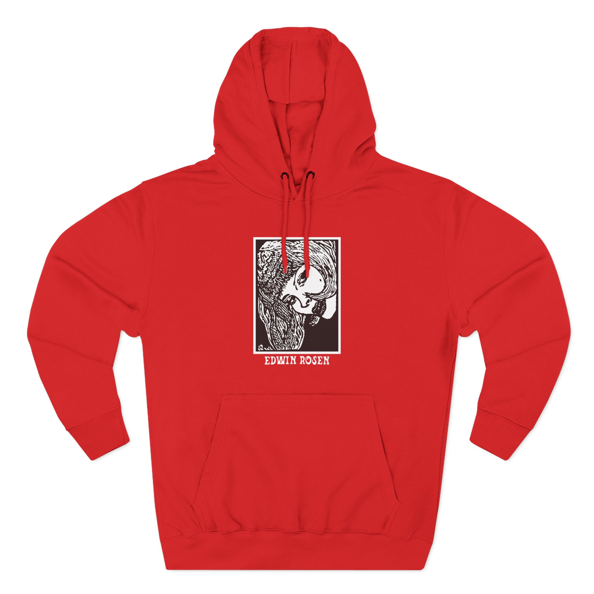Edwin Rosen Three-Panel Fleece Hoodie
