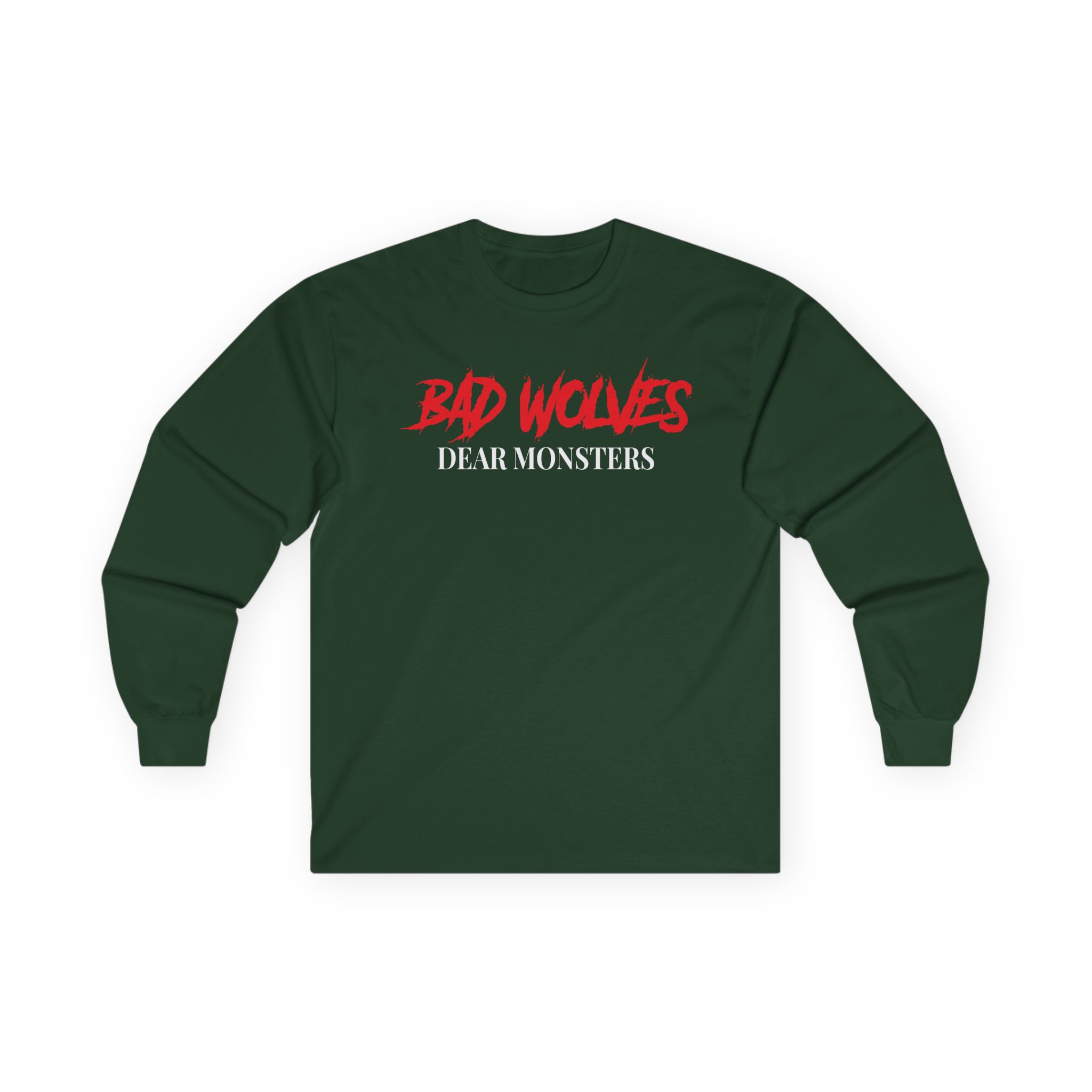 Bad Wolves Dear Monsters Album Unisex Ultra Cotton Long Sleeve Tee
