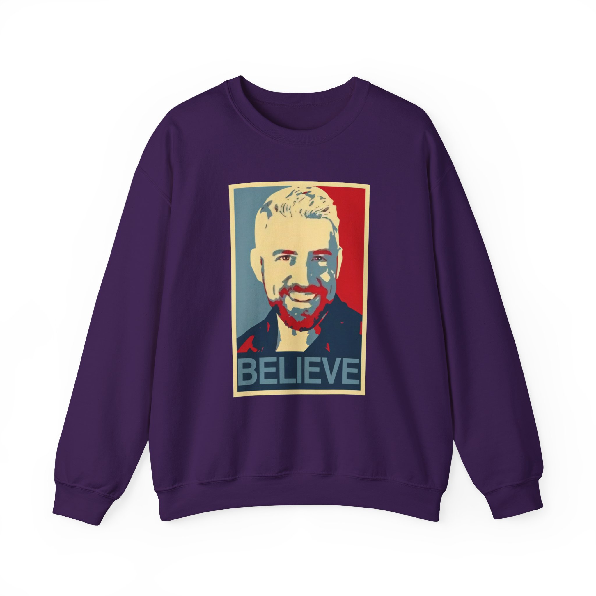 Joe Hendry Believe Unisex Heavy Blendâ„¢ Crewneck Sweatshirt