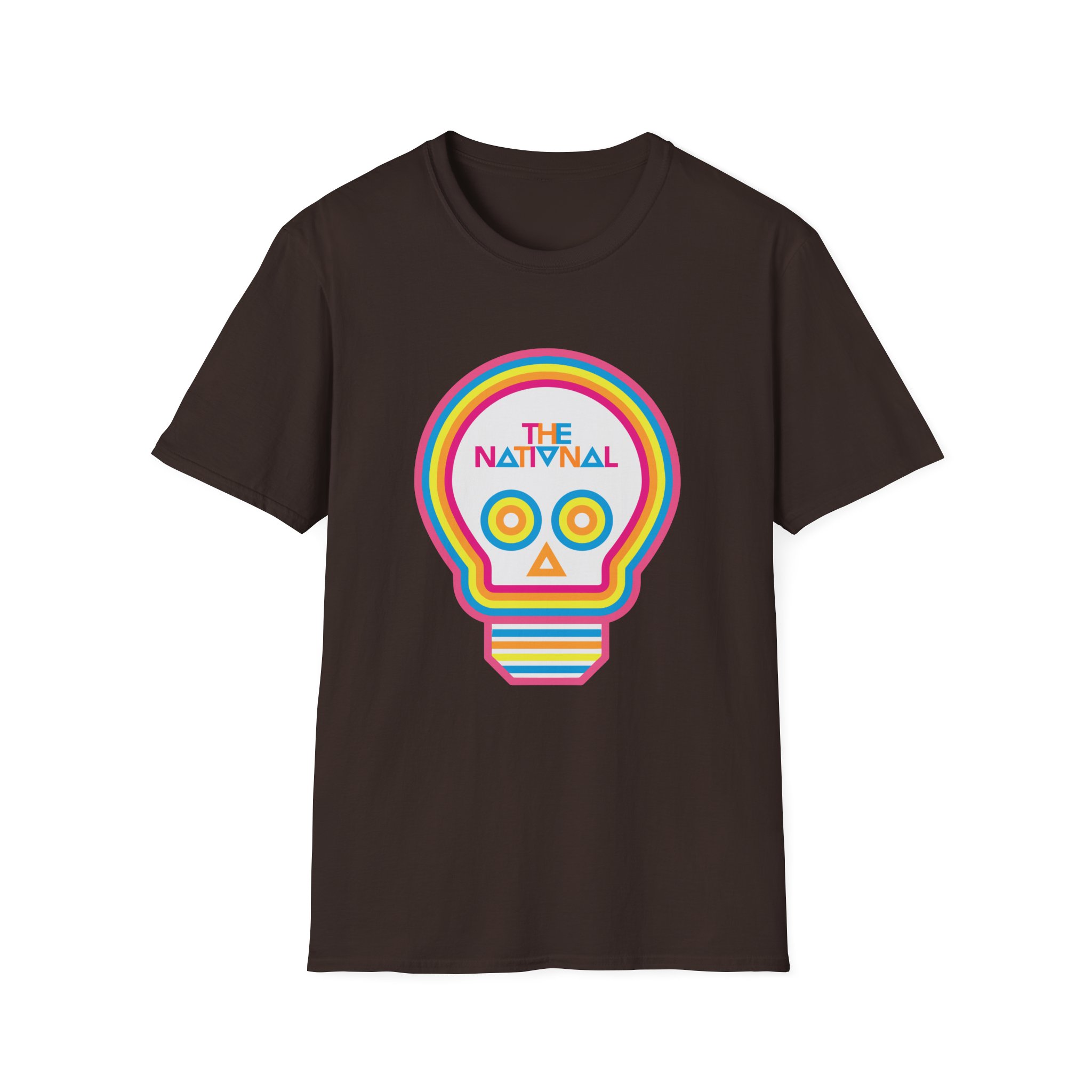 The National Lightbulb Skull Unisex Softstyle T-shirt