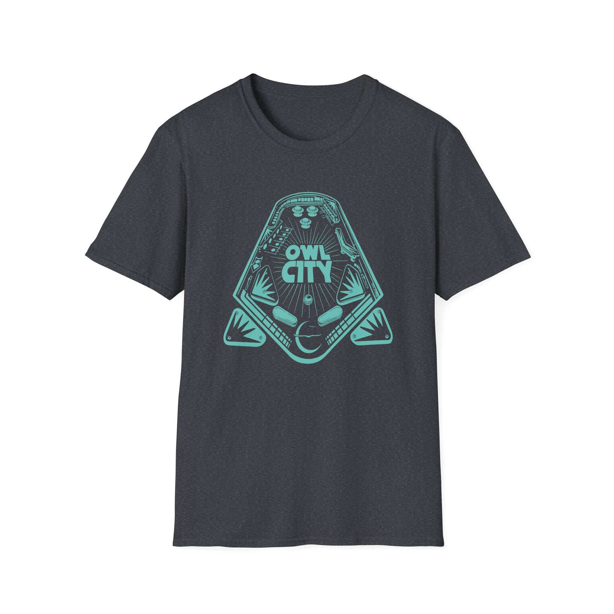 Owl City Pinball Unisex Softstyle T-Shirt