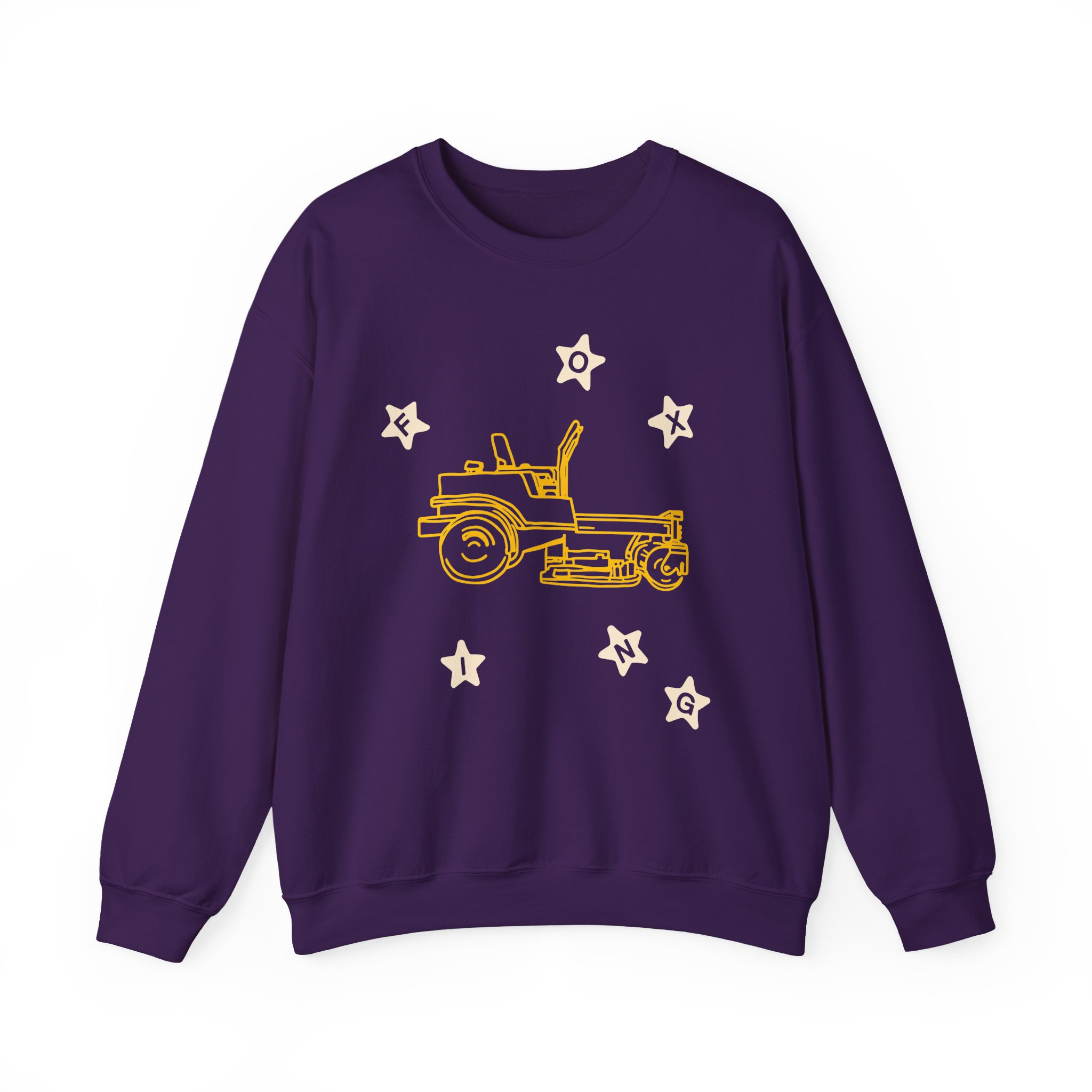 Foxing Crystal Ball Unisex Heavy Blendâ„¢ Crewneck Sweatshirt