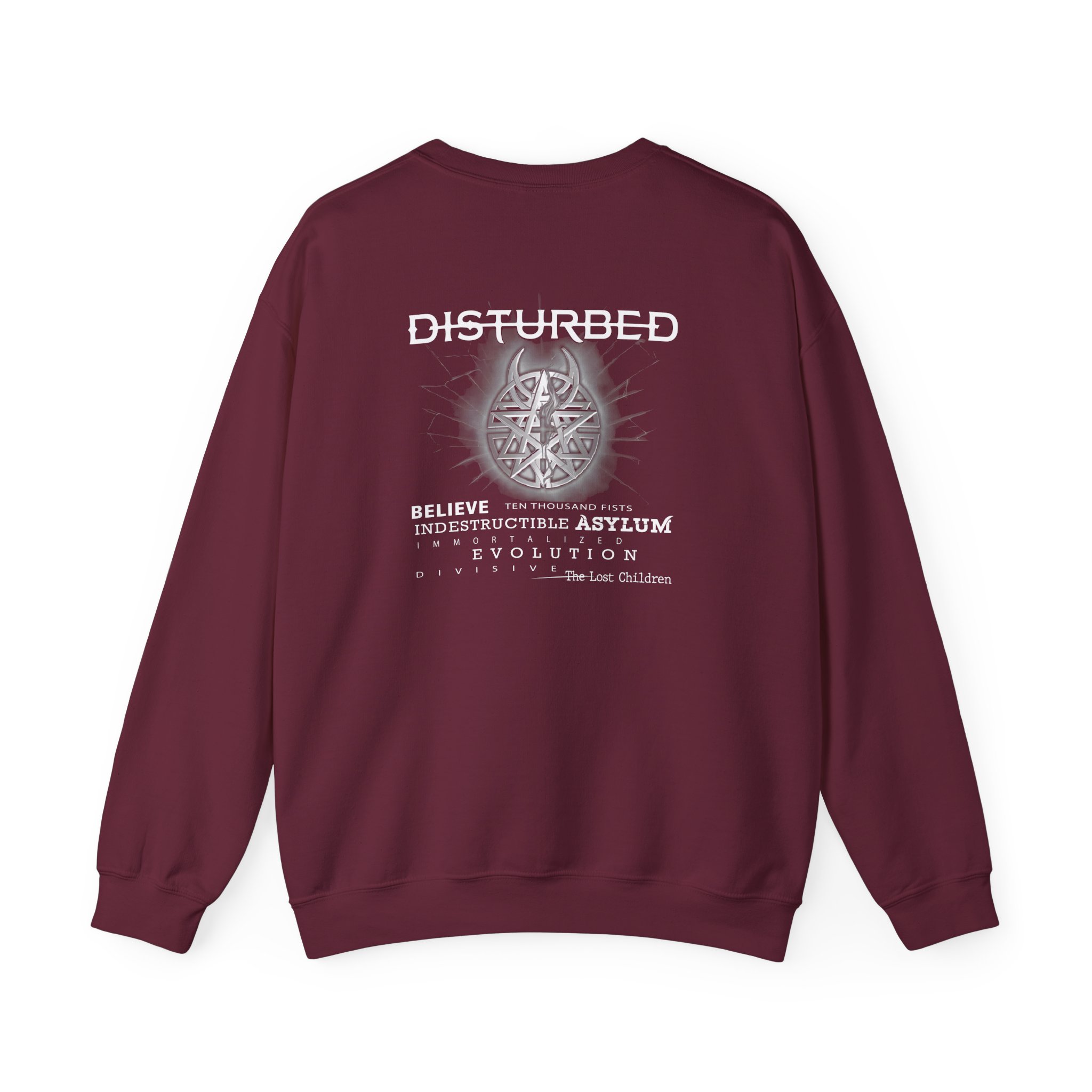 Disturbed Anthology Unisex Heavy Blendâ„¢ Crewneck Sweatshirt