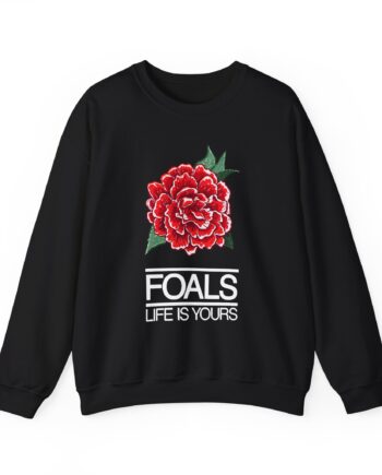 Foals Red Rose Unisex Heavy Blend™ Crewneck Sweatshirt
