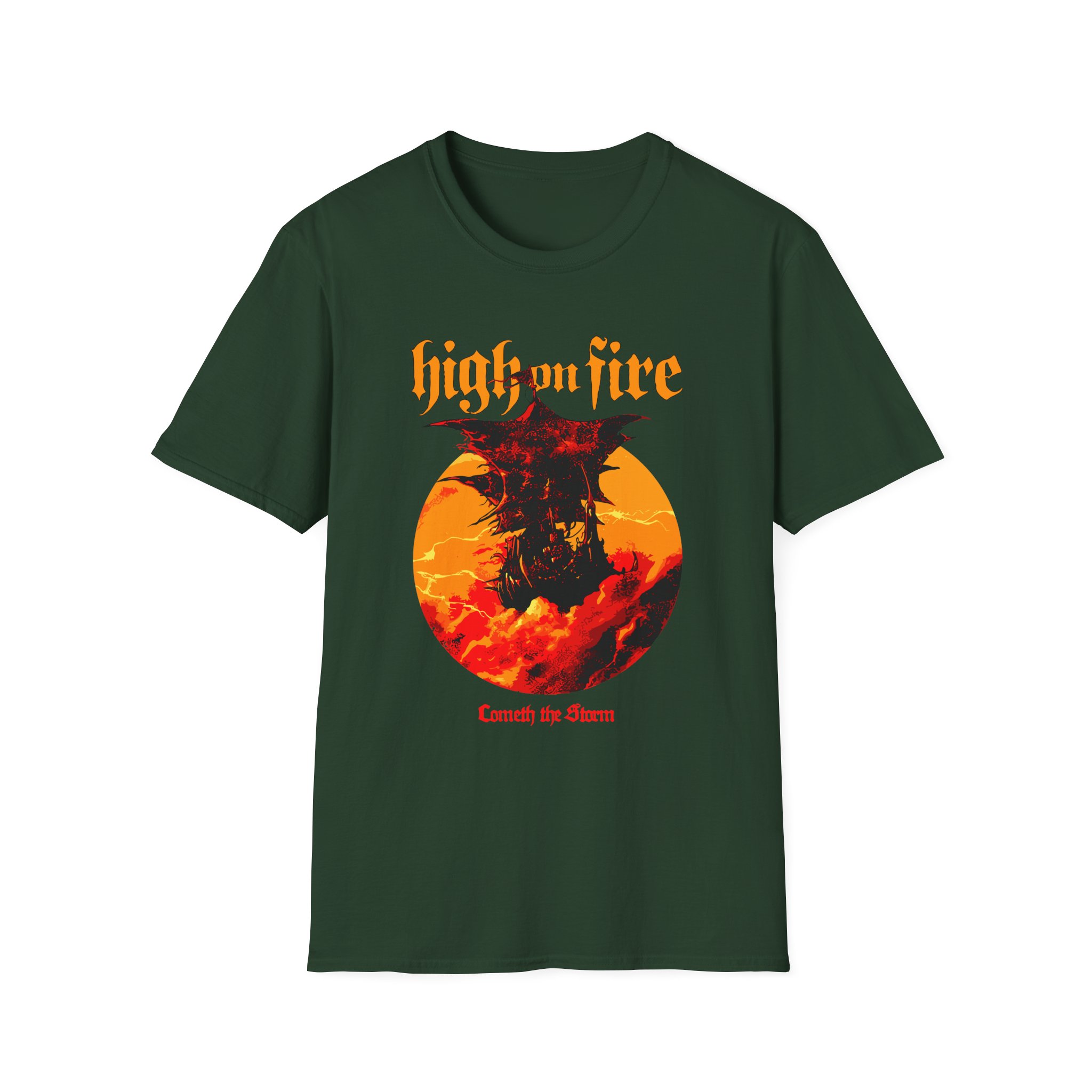 High on Fire Cometh the Storm Unisex Softstyle T-Shirt