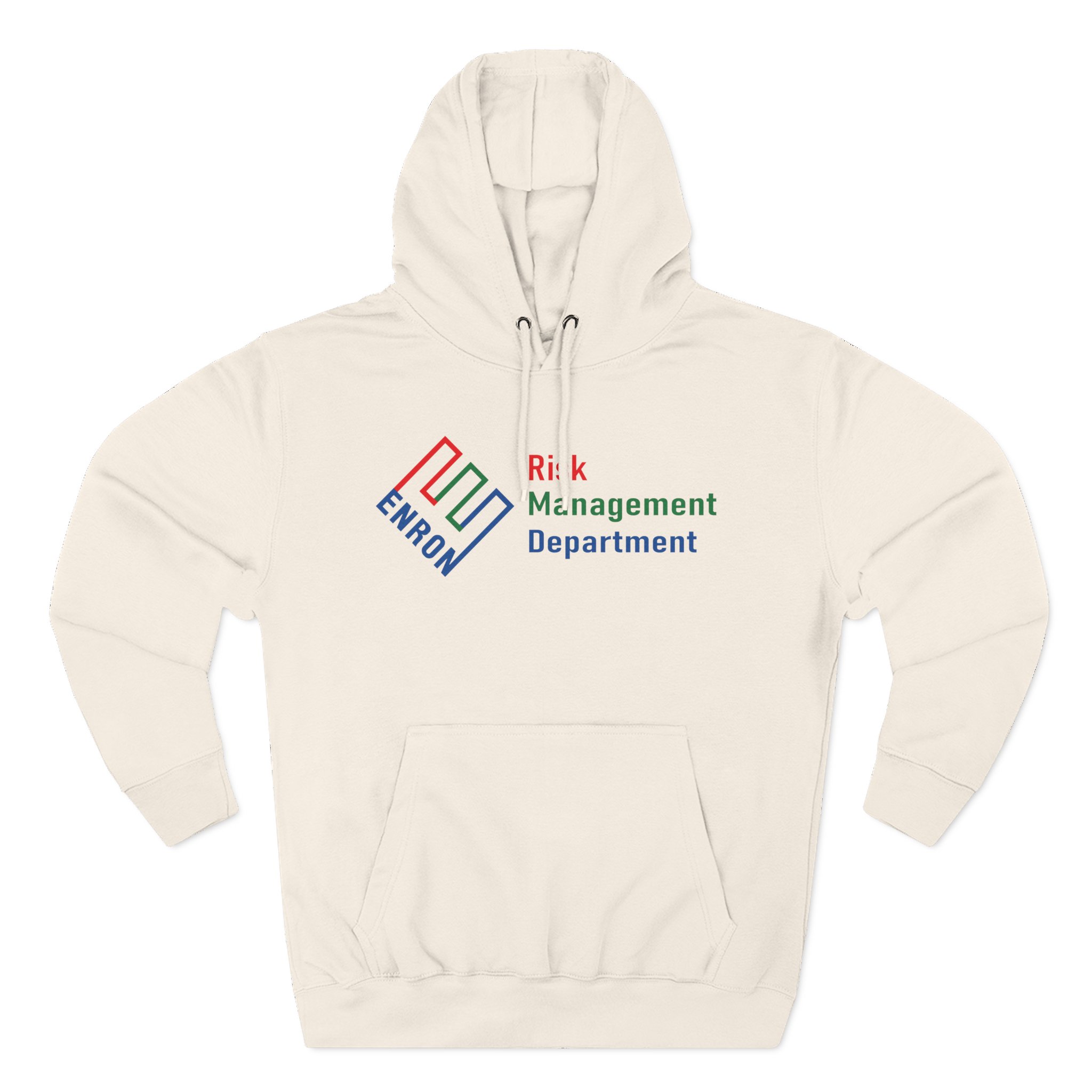 Atrioc Enron Risk Management Department Three-Panel Fleece Hoodie