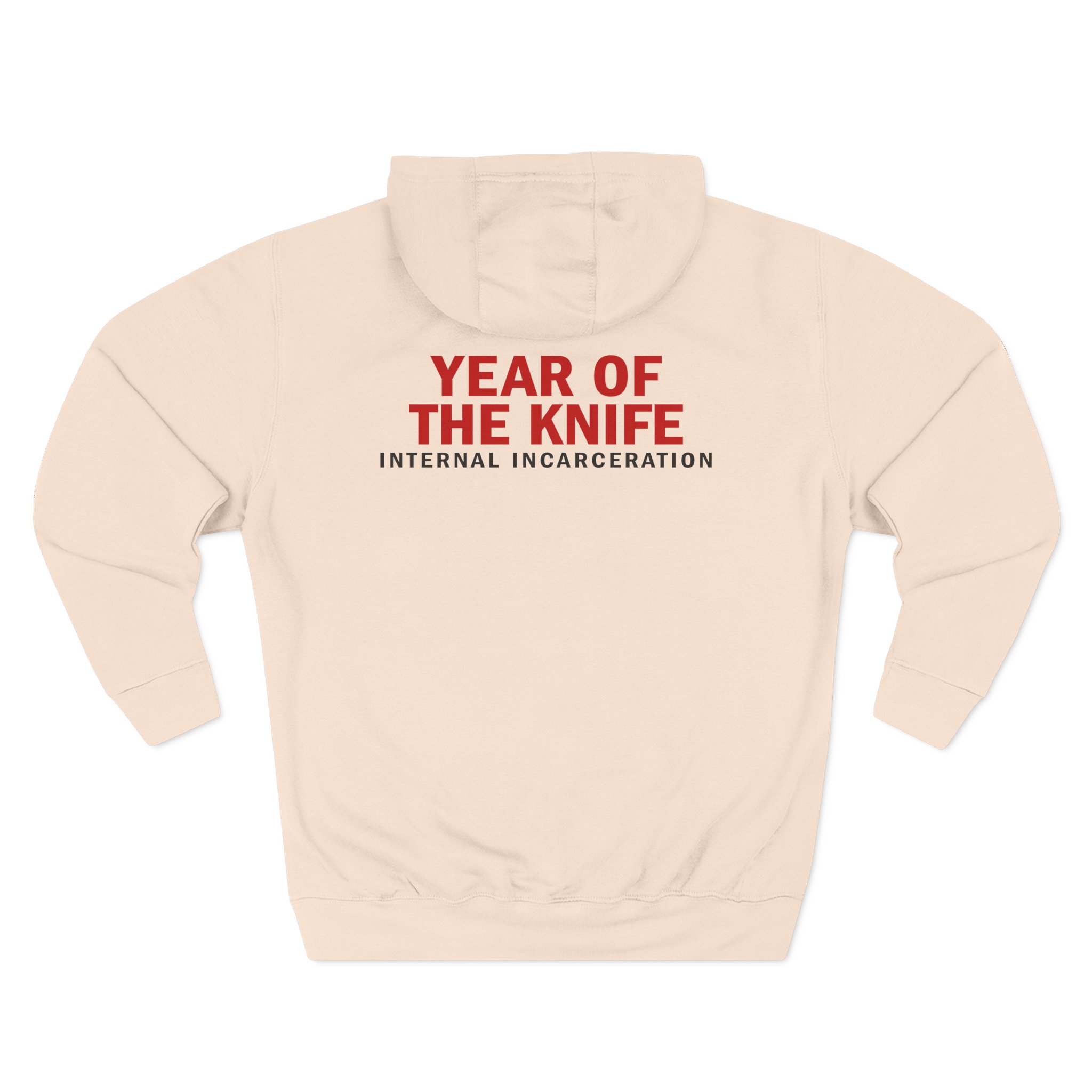 Year of the Knife Three-Panel Fleece Hoodie