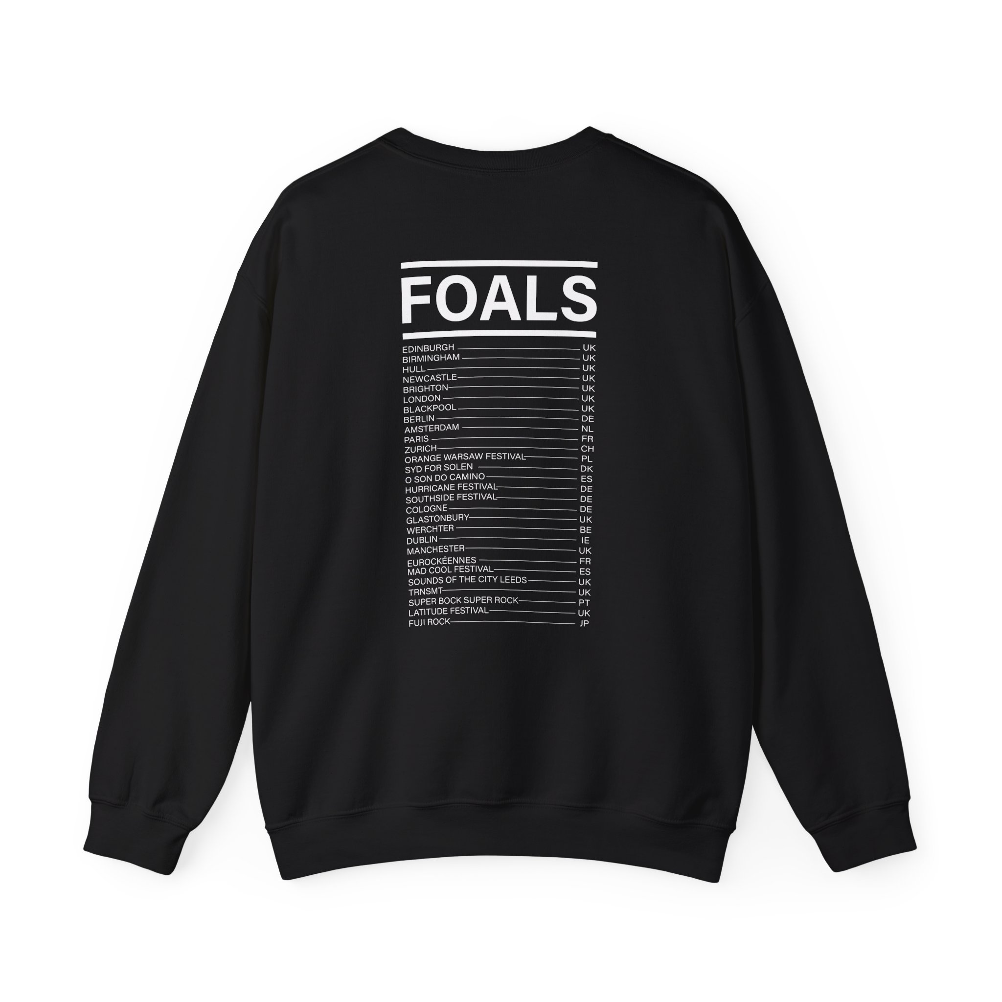 Foals Red Rose Unisex Heavy Blendâ„¢ Crewneck Sweatshirt