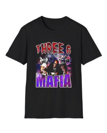 Three 6 Mafia Unisex Softstyle T-Shirt