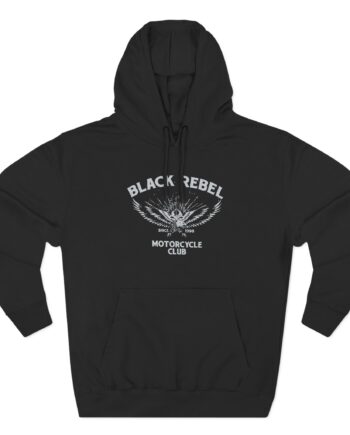 B.R.M.C. EAGLE Three-Panel Fleece Hoodie
