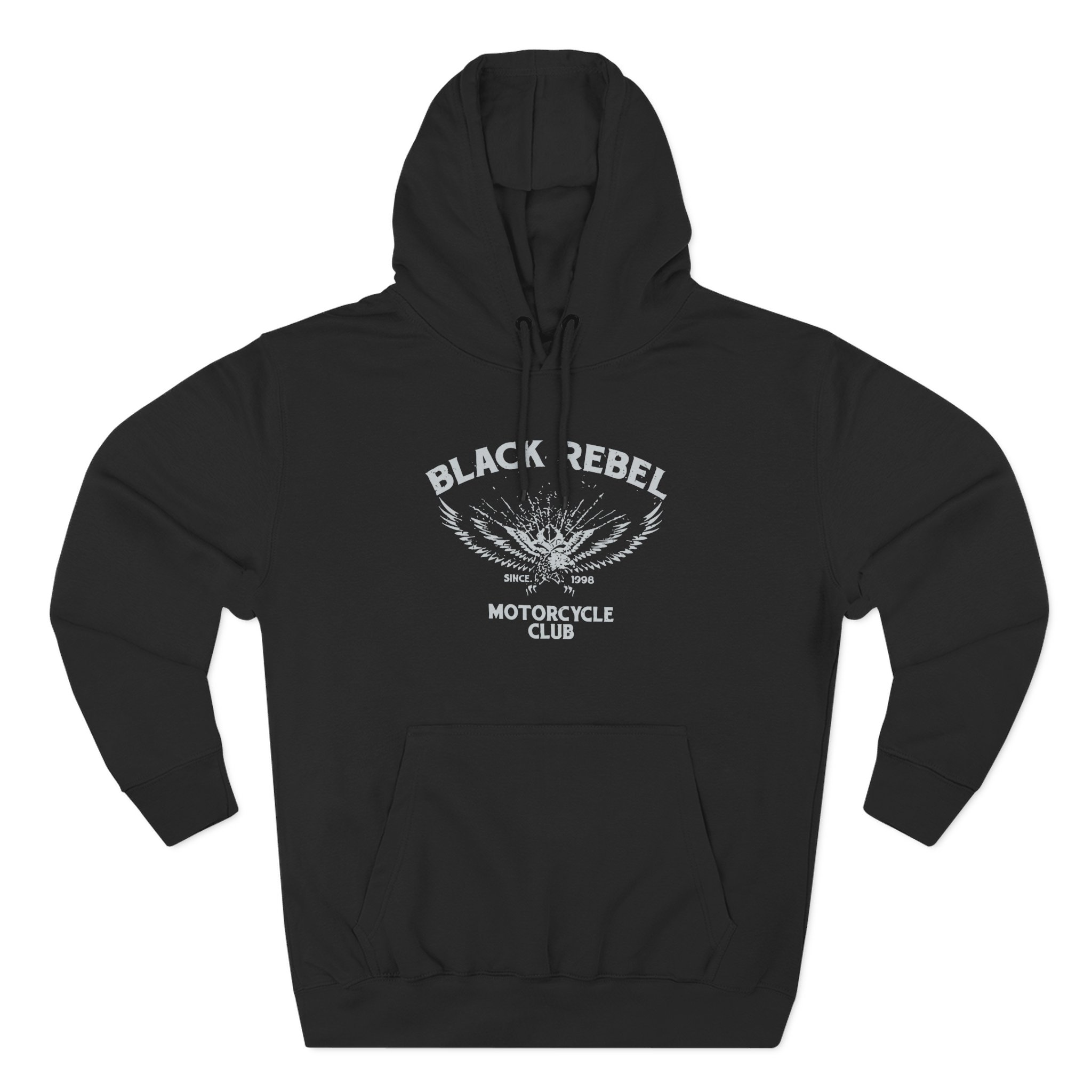 B.R.M.C. EAGLE Three-Panel Fleece Hoodie