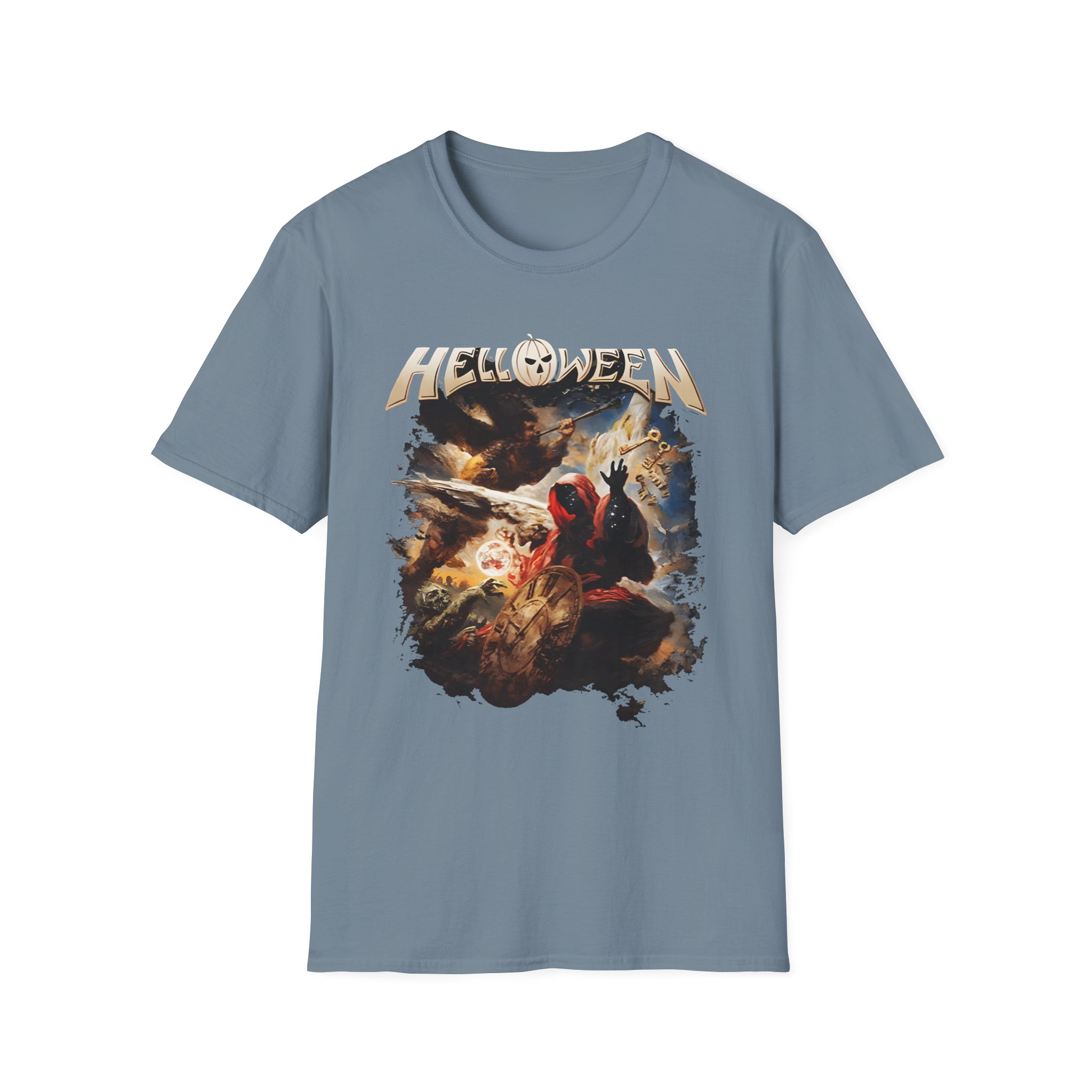 Helloween United Forces World Tour Unisex Softstyle T-Shirt