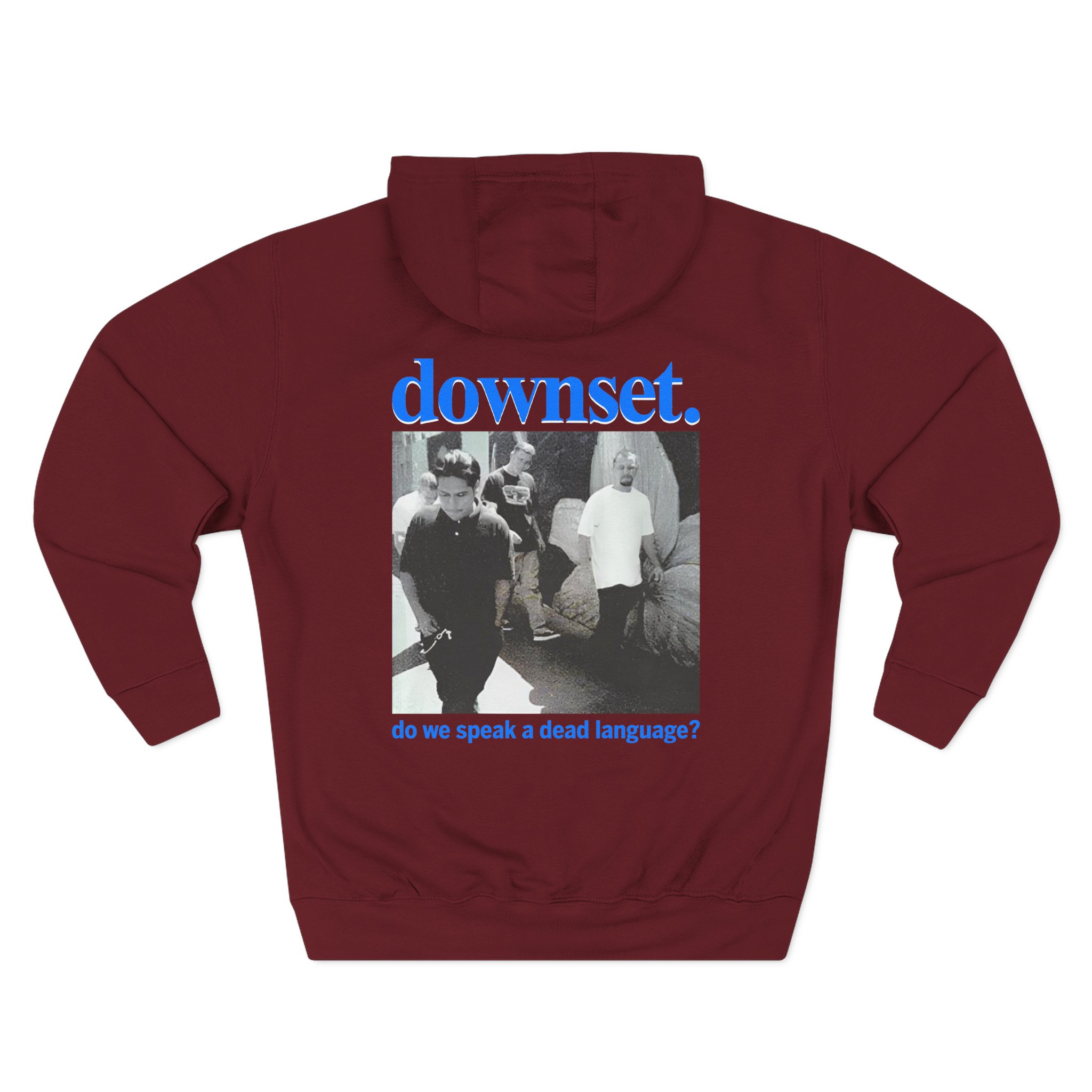 Downset Three-Panel Fleece Hoodie