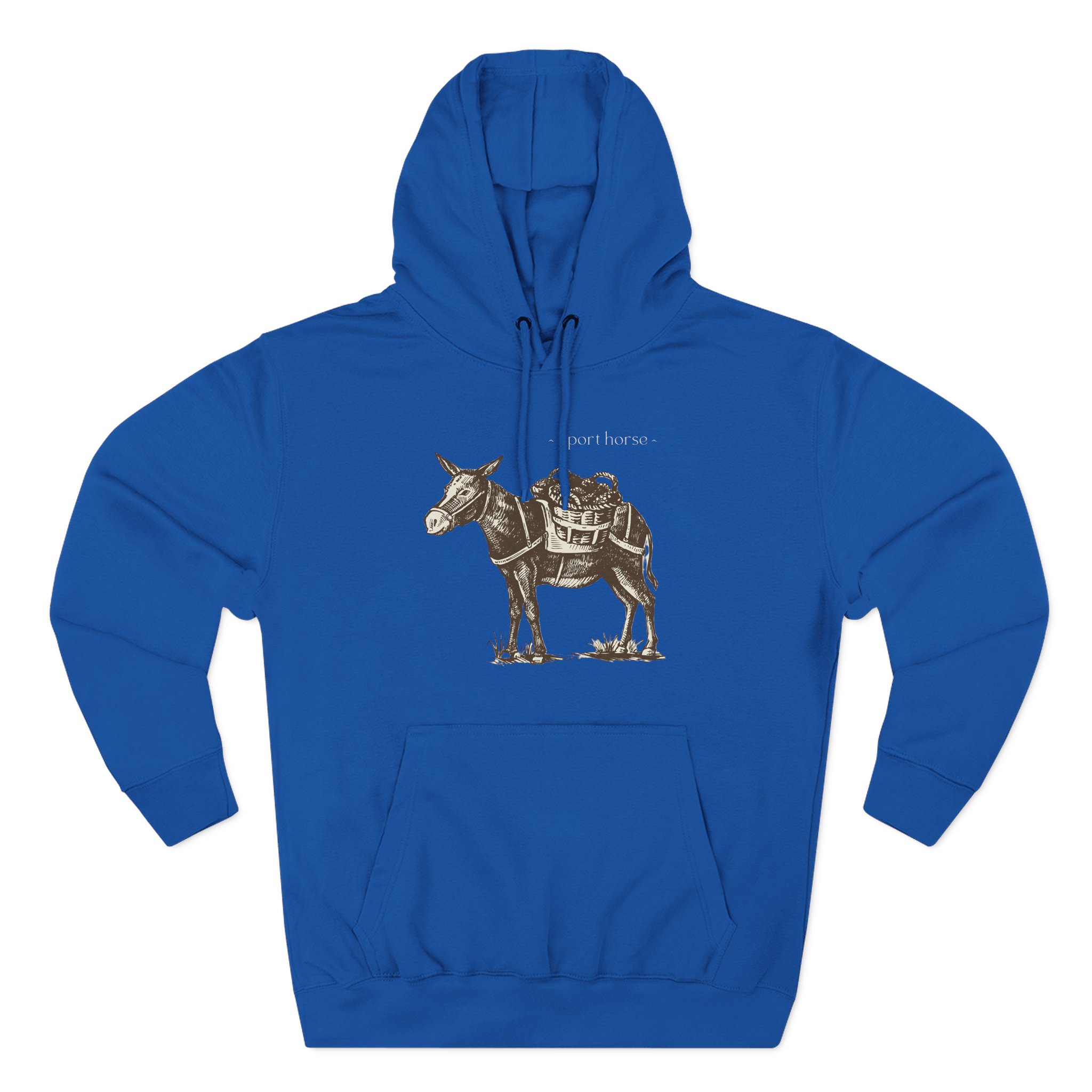 Mumbo Jumbo Sport Horse Three-Panel Fleece Hoodie