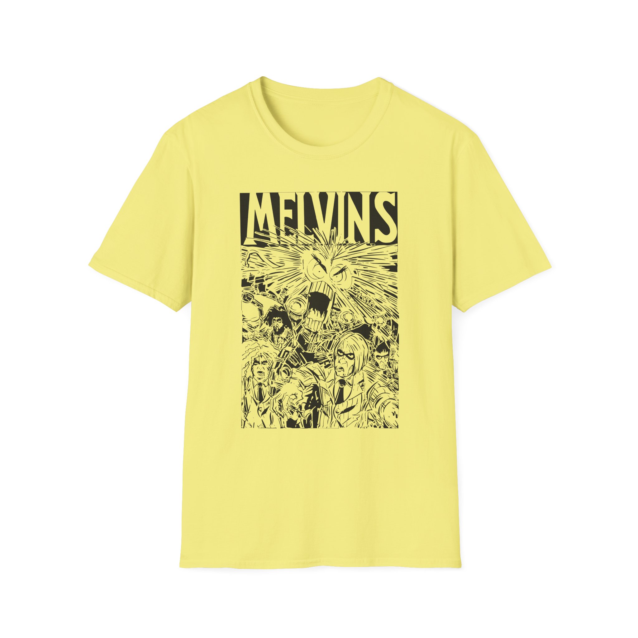 Melvins Album Concert Unisex Softstyle T-Shirt