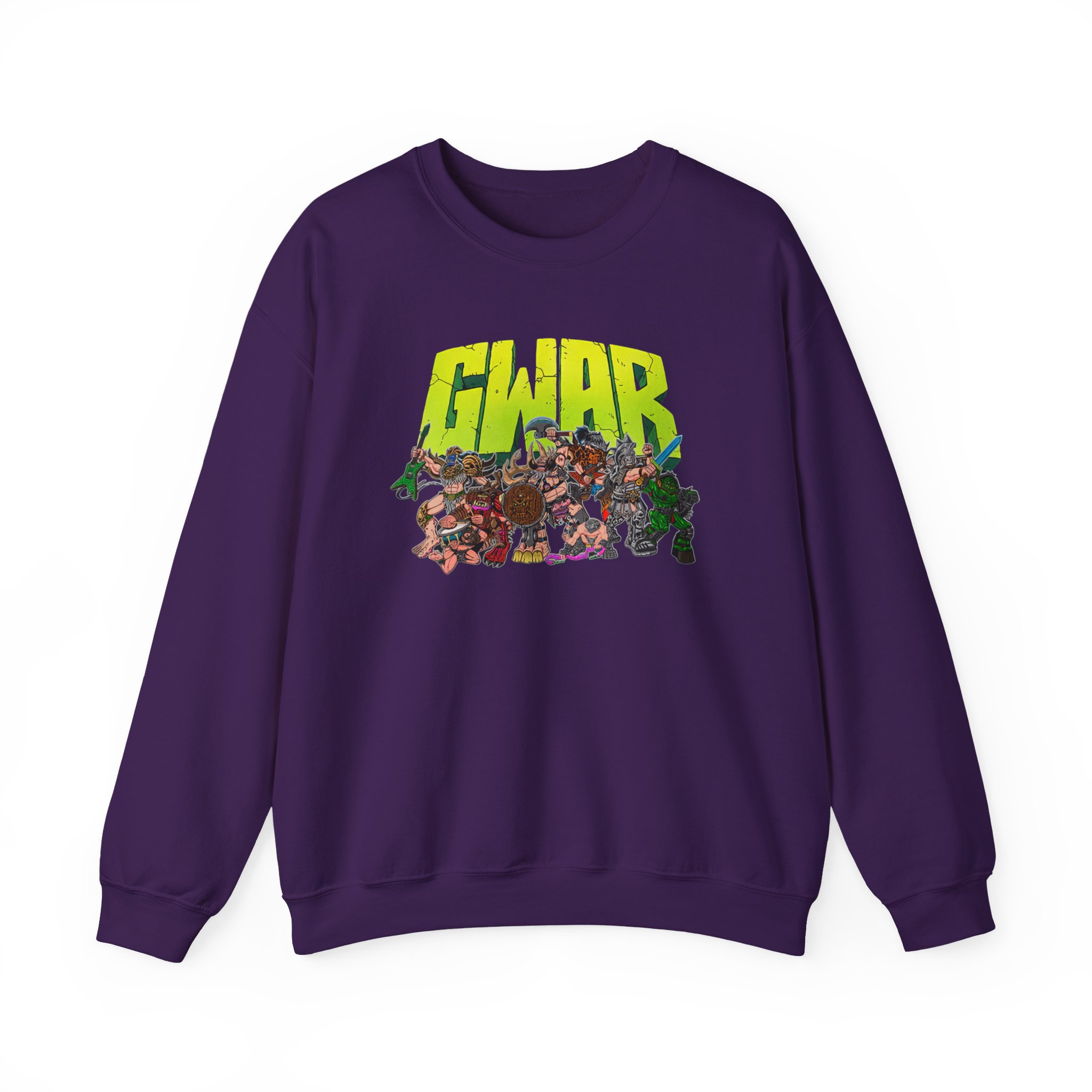 Gwar 2020 Animated Members Unisex Heavy Blendâ„¢ Crewneck Sweatshirt