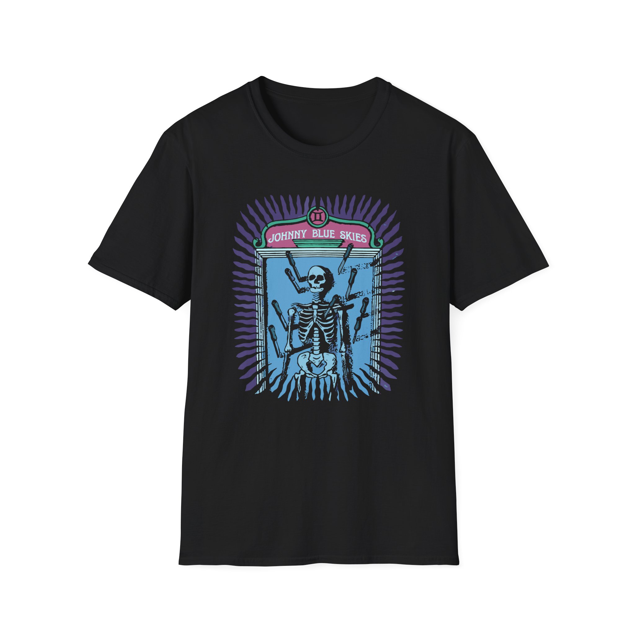 Sturgill Simpson Skeleton Knives Unisex Softstyle T-Shirt