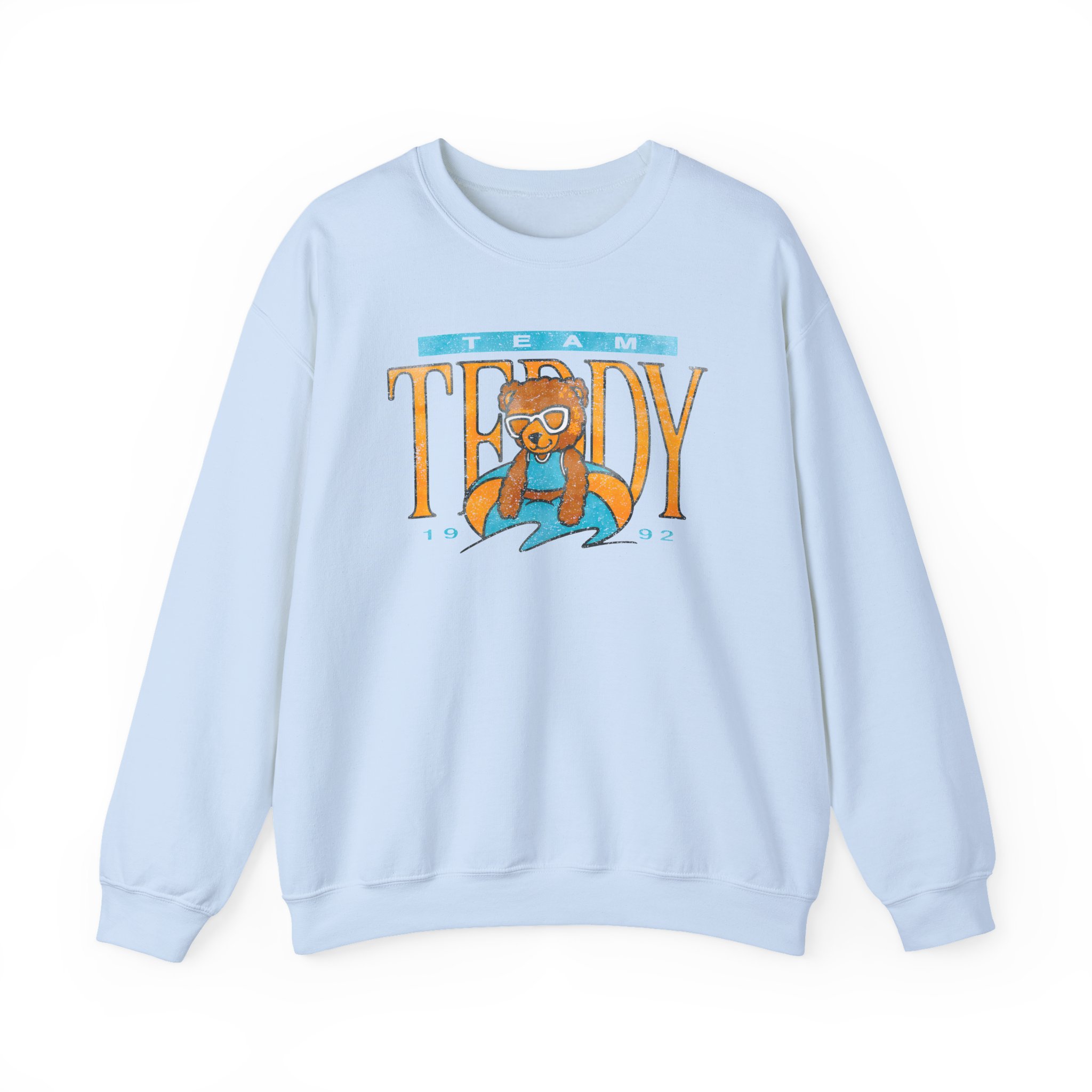 Teddy Swims Team Teddy Unisex Heavy Blend Crewneck Sweatshirt