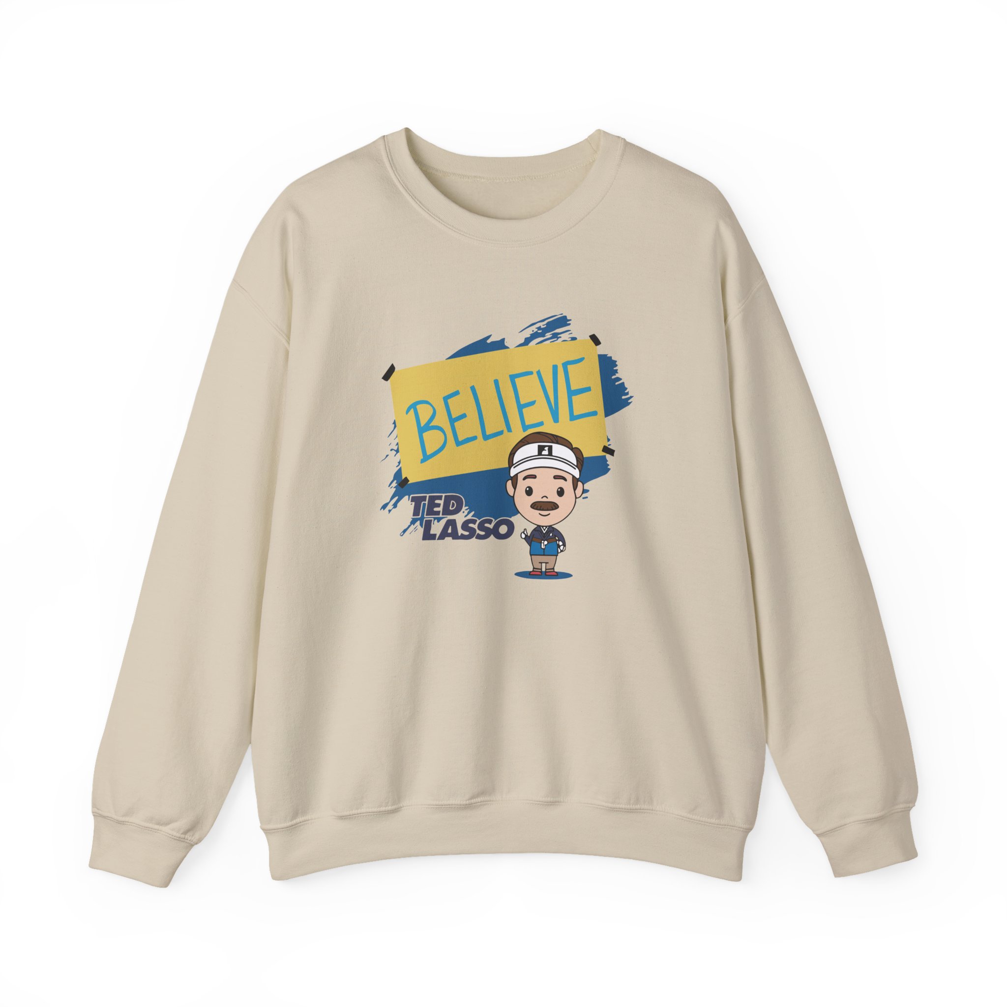 Ted Lasso Believe Unisex Heavy Blendâ„¢ Crewneck Sweatshirt