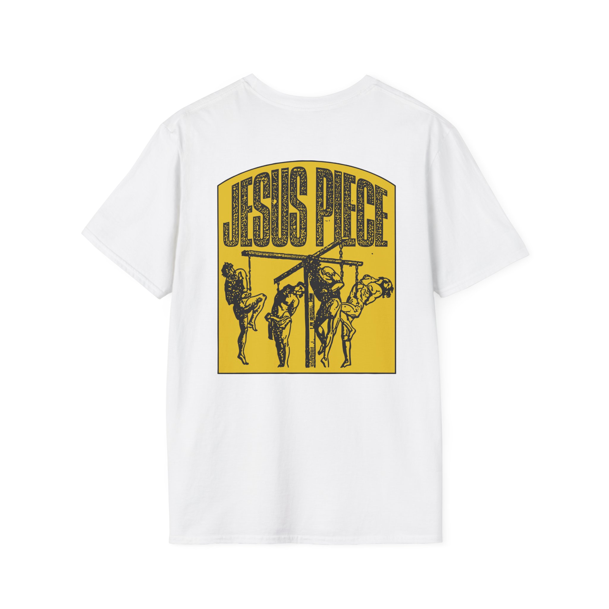 Jesus Piece Tortured Unisex Softstyle T-Shirt