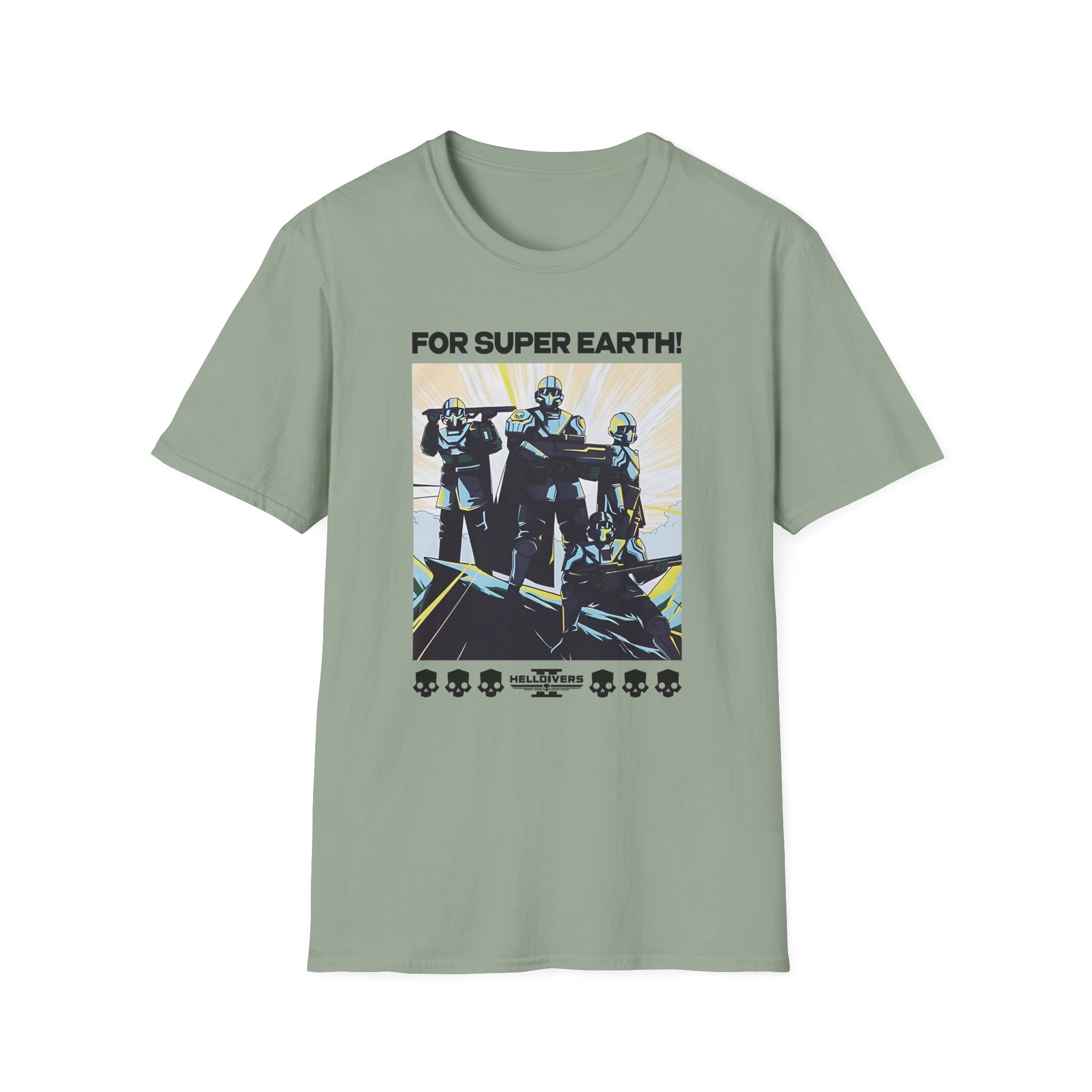 Helldivers for Democracy Unisex Softstyle T-Shirt