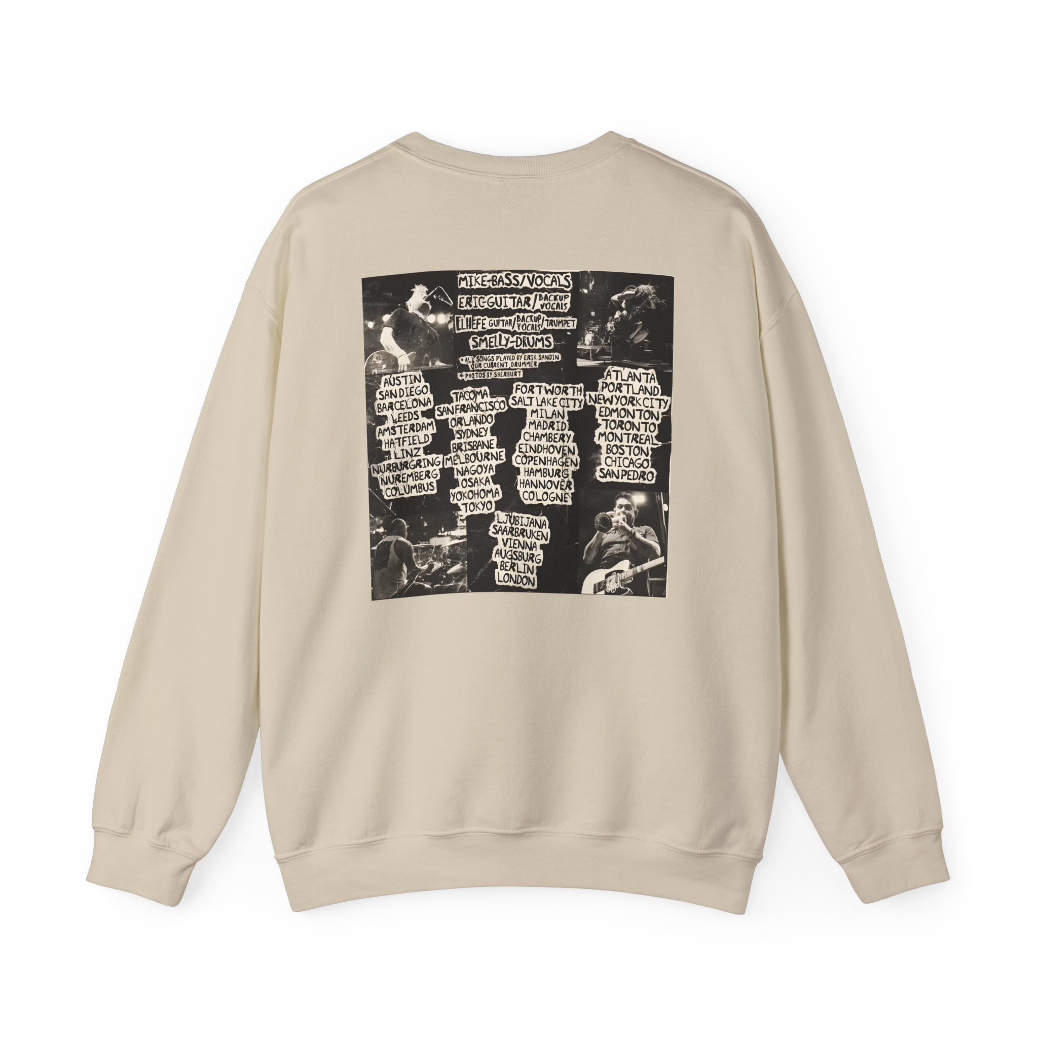 Nofx Og Skull Unisex Heavy Blendâ„¢ Crewneck Sweatshirt