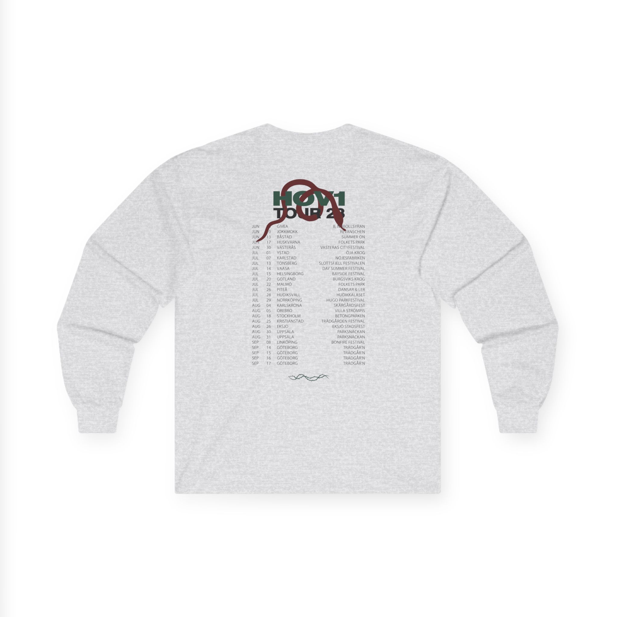 Hov1 Tour 2025 Unisex Ultra Cotton Long Sleeve Tee