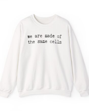 Alanis Morissette we are made of the same cells Unisex Heavy Blend™ Crewneck Sweatshirt