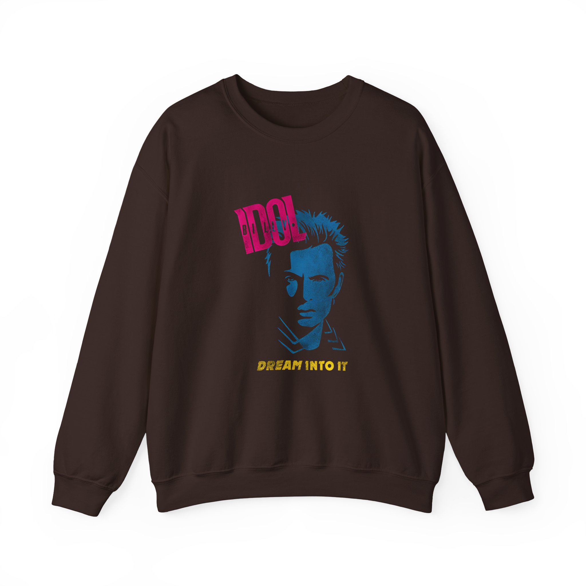 Billy Idol Dream Into It Album Unisex Heavy Blendâ„¢ Crewneck Sweatshirt