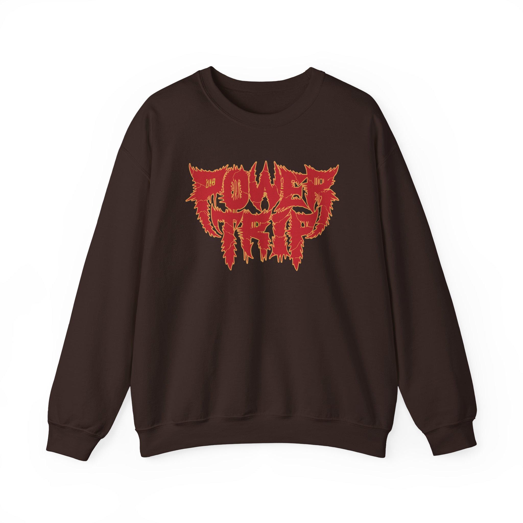 Power Trip Spikey Snake Unisex Heavy Blendâ„¢ Crewneck Sweatshirt