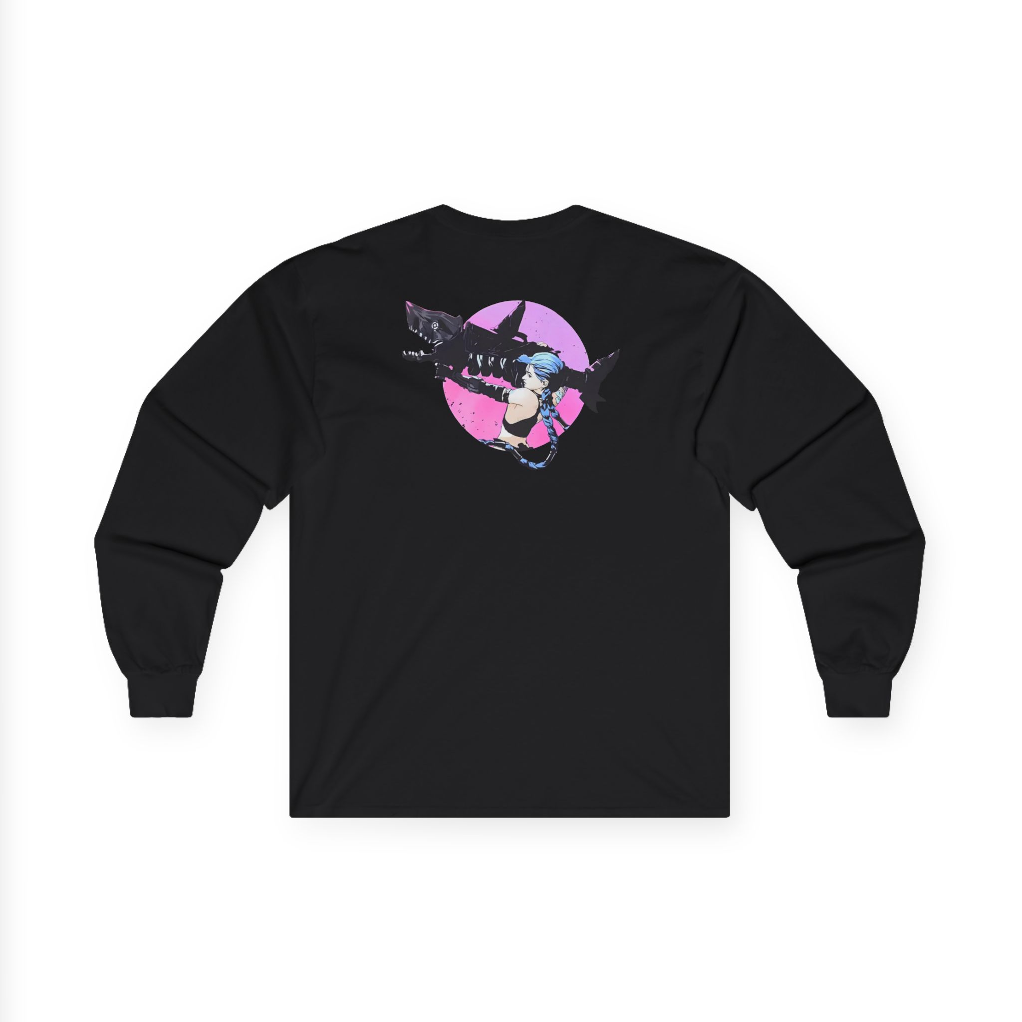 Jinx Arcane Gun Unisex Ultra Cotton Long Sleeve Tee