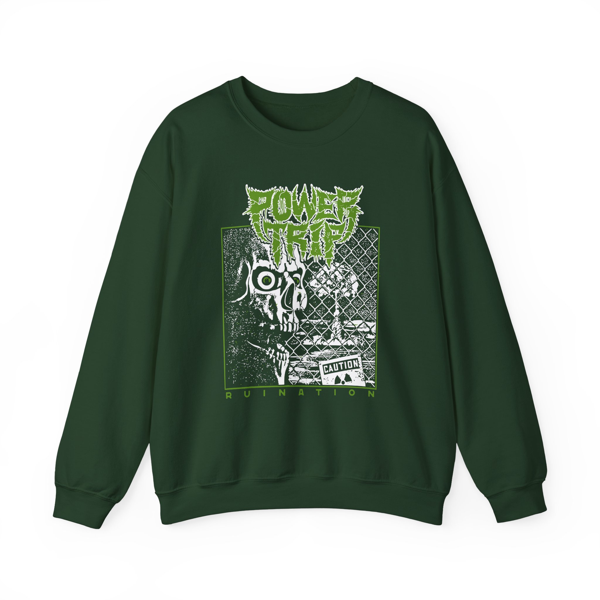 Power Trip Ruination Unisex Heavy Blendâ„¢ Crewneck Sweatshirt