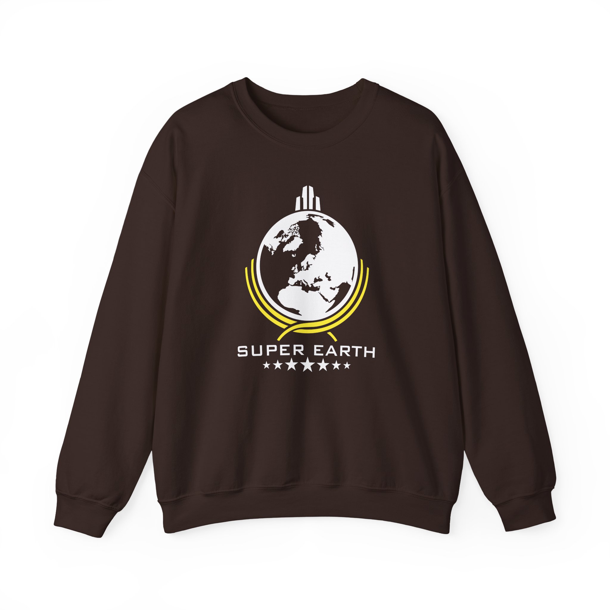 Helldivers Super Earth Unisex Heavy Blendâ„¢ Crewneck Sweatshirt