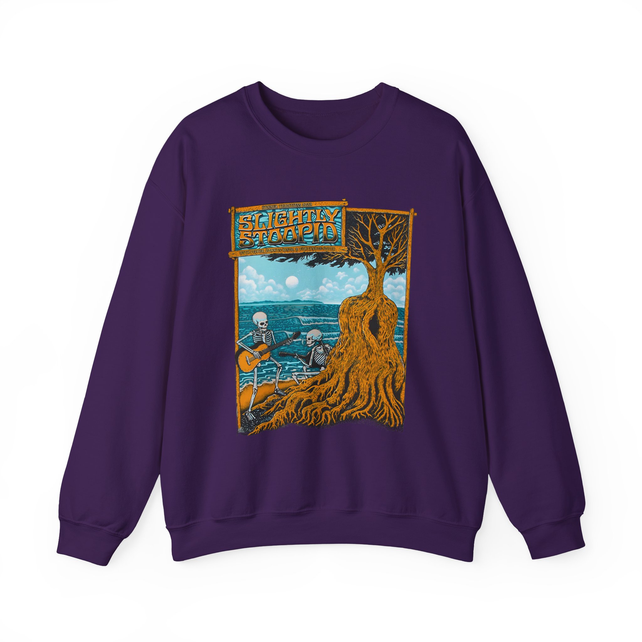 Slightly Stoopid Schaw Beach Unisex Heavy Blendâ„¢ Crewneck Sweatshirt