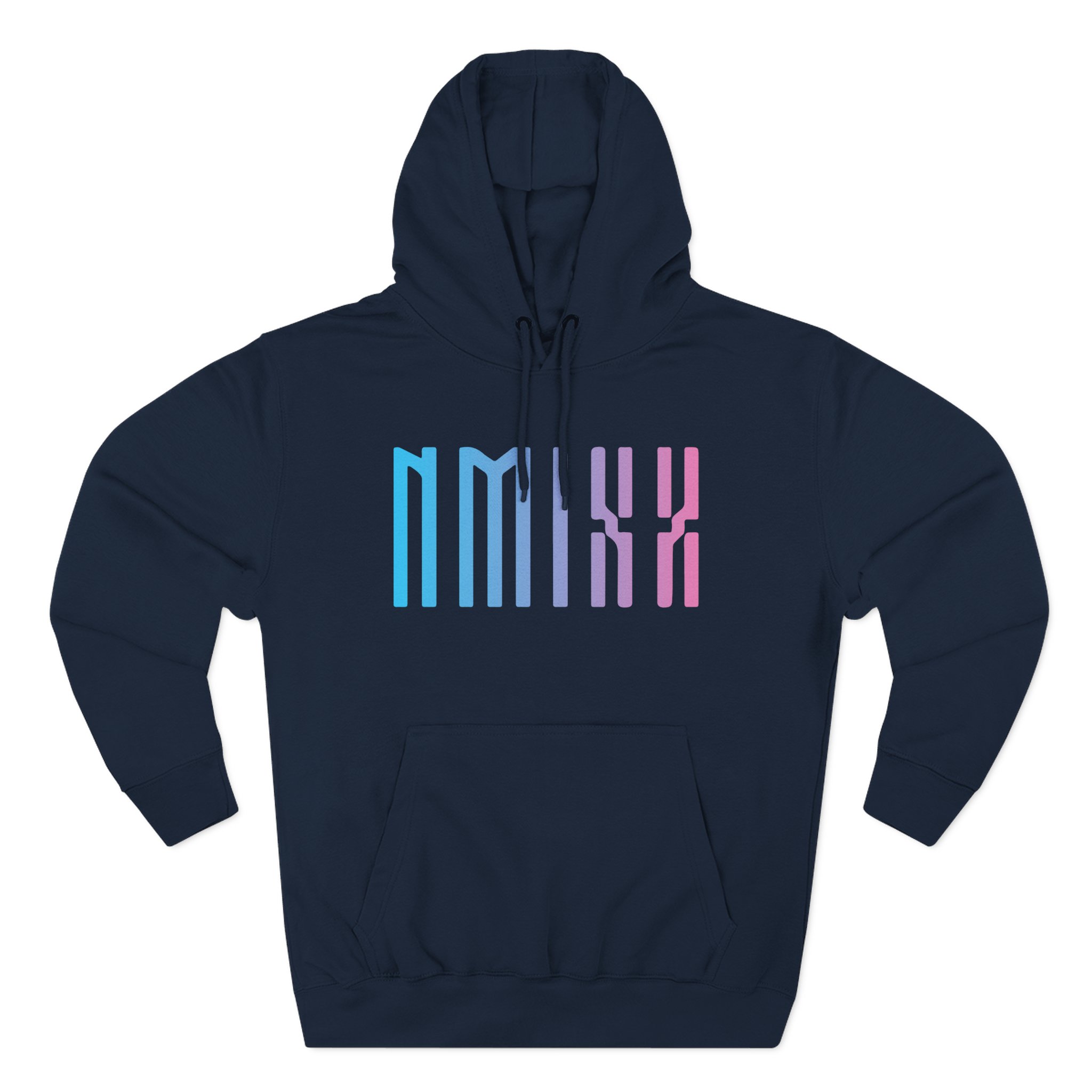 Nmixx Three-Panel Fleece Hoodie