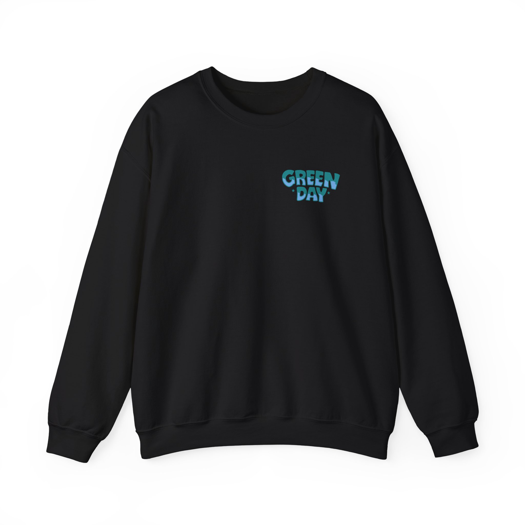 Green Day Blue Skull Unisex Heavy Blendâ„¢ Crewneck Sweatshirt