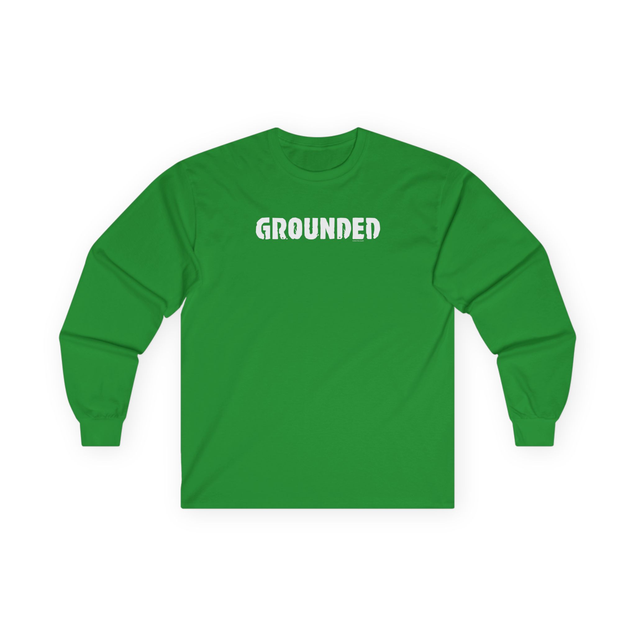 Grounded Logo Unisex Ultra Cotton Long Sleeve Tee