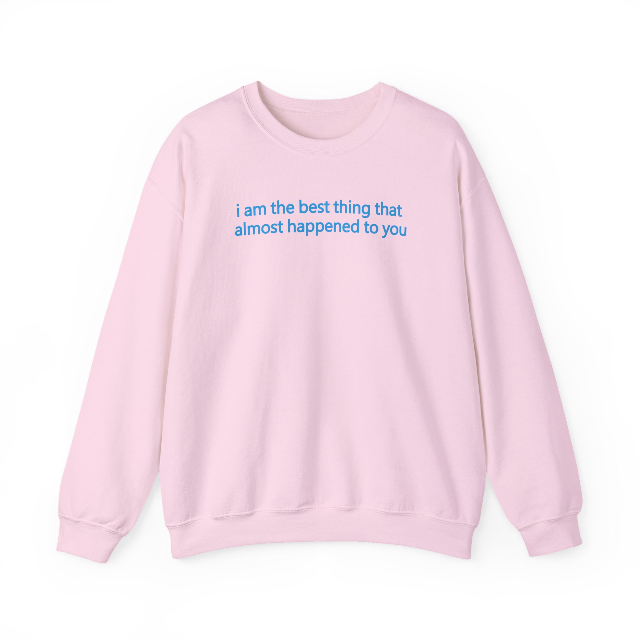 Maisie Peters I Am the Best Thing That Almost Happened to You Unisex Heavy Blendâ„¢ Crewneck Sweatshirt