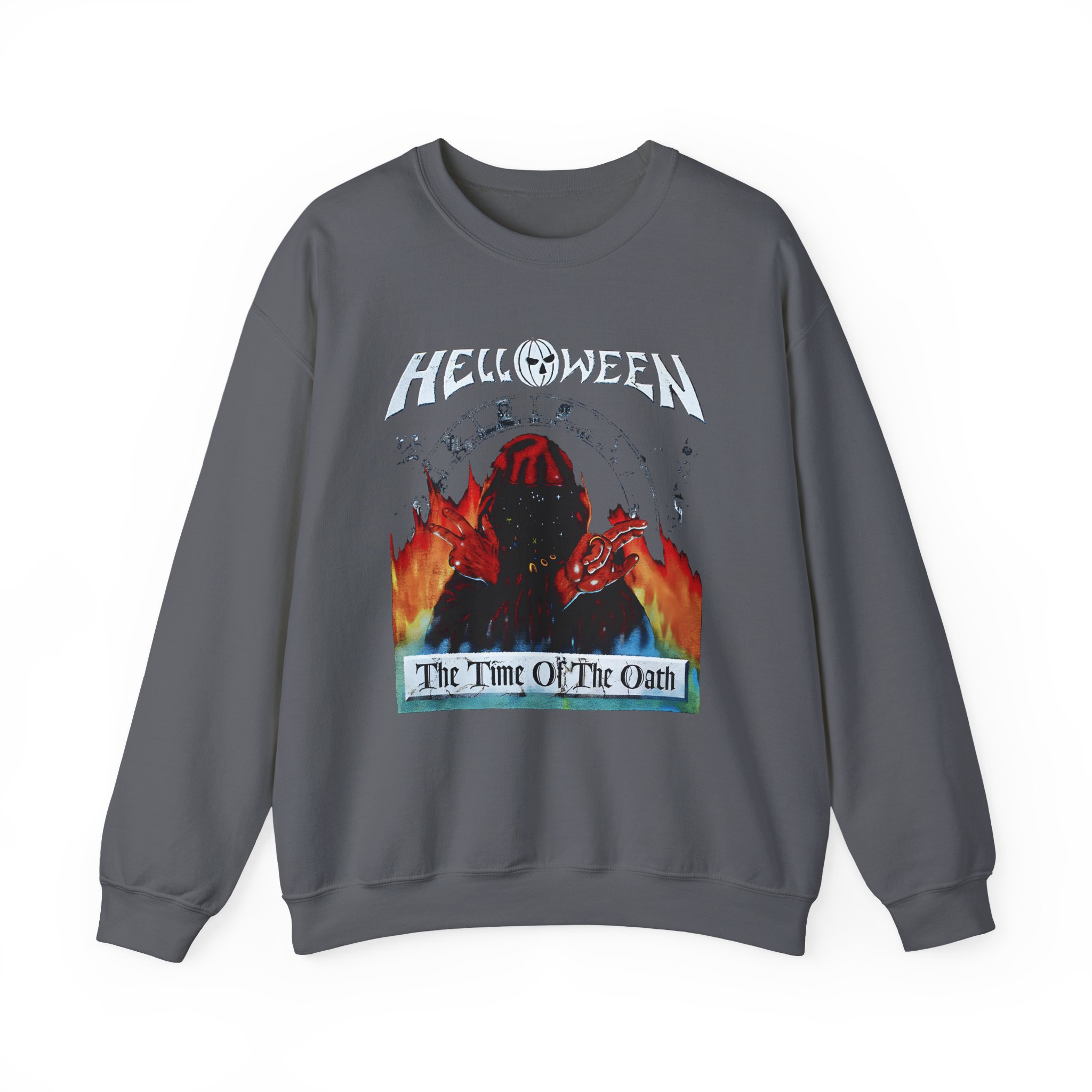 Helloween the Time of the Oath Tour Unisex Heavy Blendâ„¢ Crewneck Sweatshirt