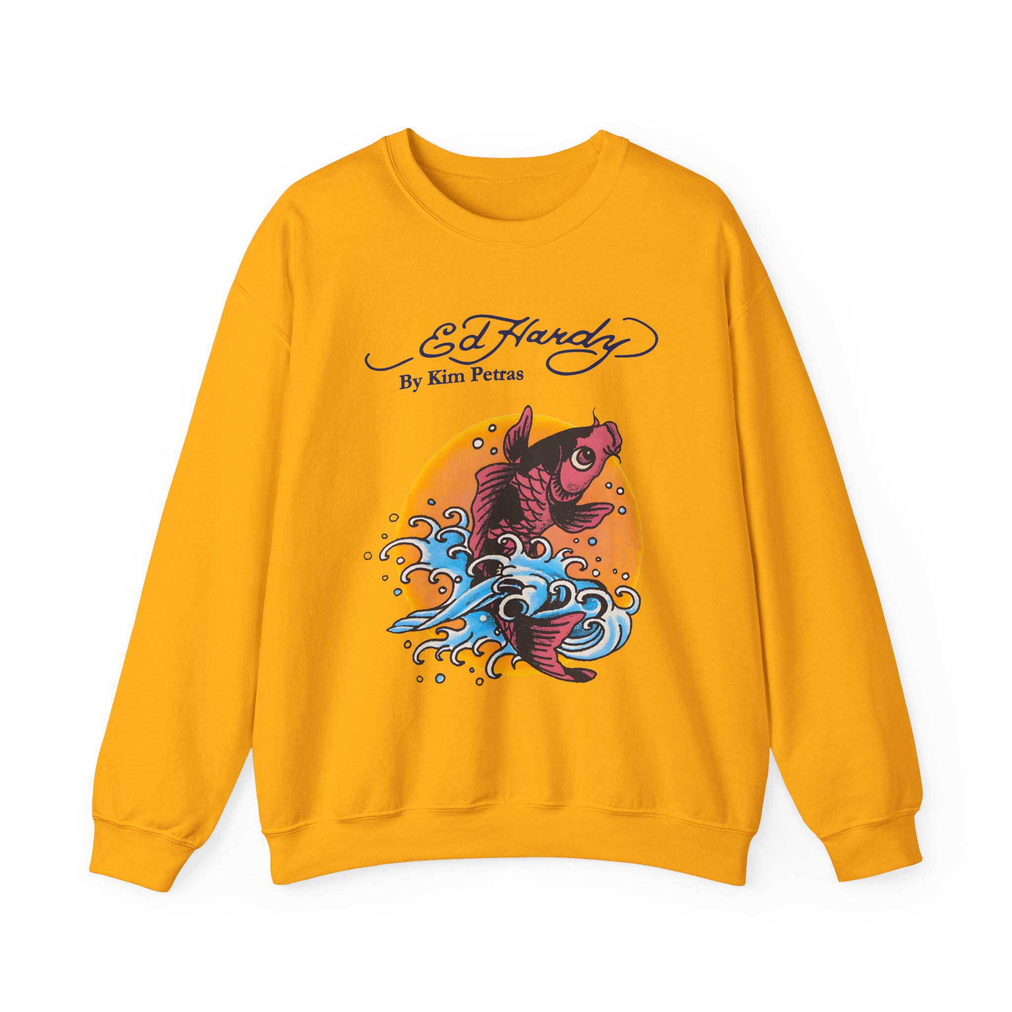 Kim Petras Koi Fish Unisex Heavy Blendâ„¢ Crewneck Sweatshirt