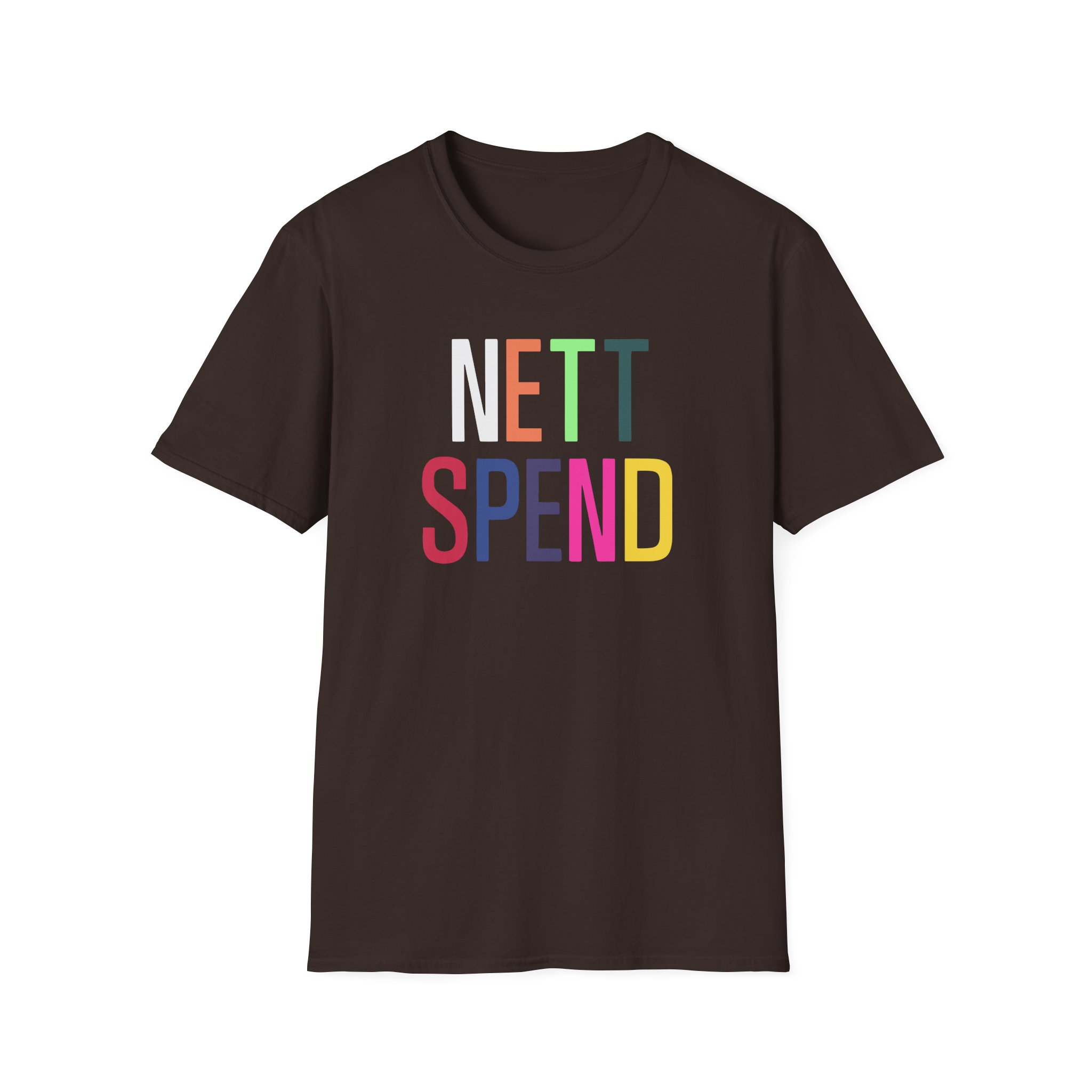 Nettspend Rainbow Unisex Softstyle T-Shirt