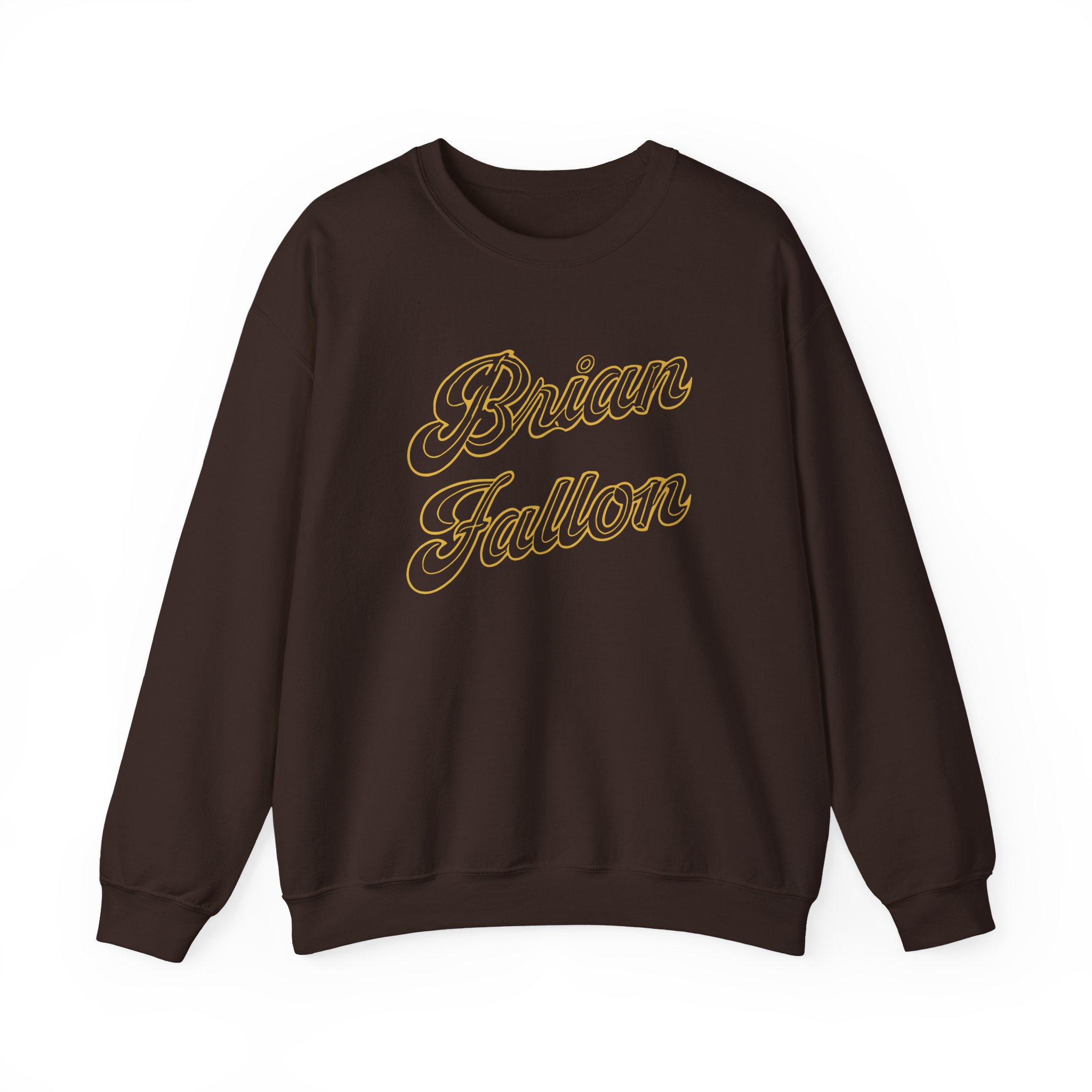 Brian Fallon Gold Text Unisex Heavy Blendâ„¢ Crewneck Sweatshirt